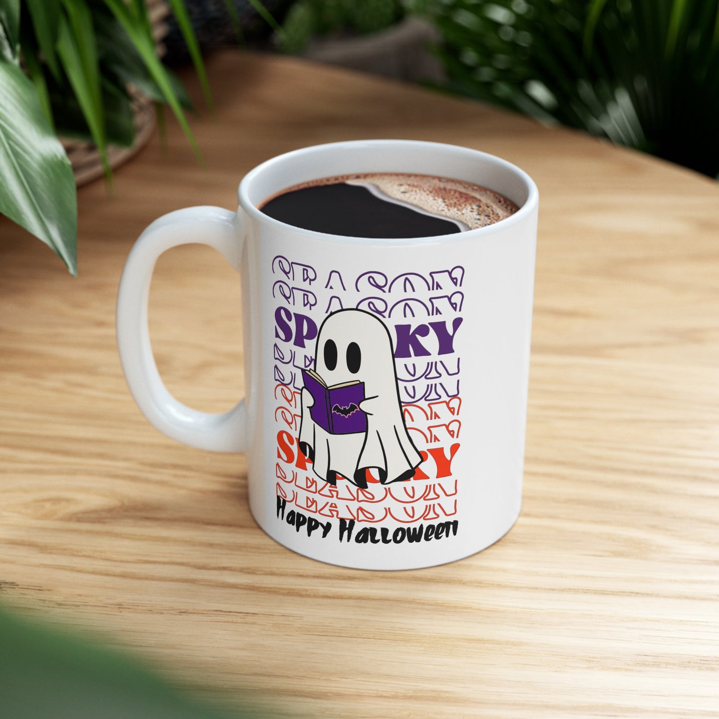 Mug en céramique 11oz - Halloween - Petit Fantôme - 07