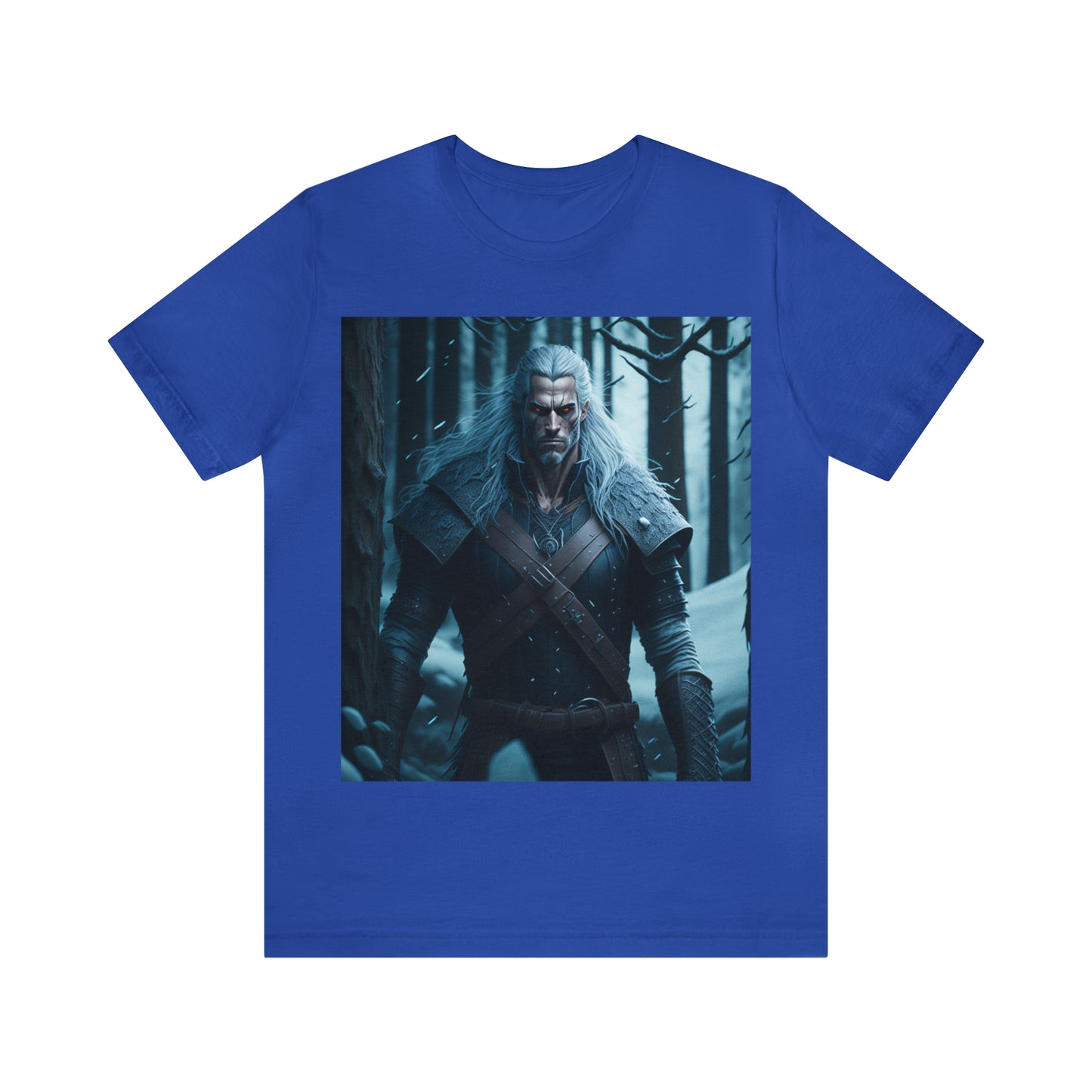 Camiseta de manga corta Unisex Jersey - Halloween Witch man AI - 01