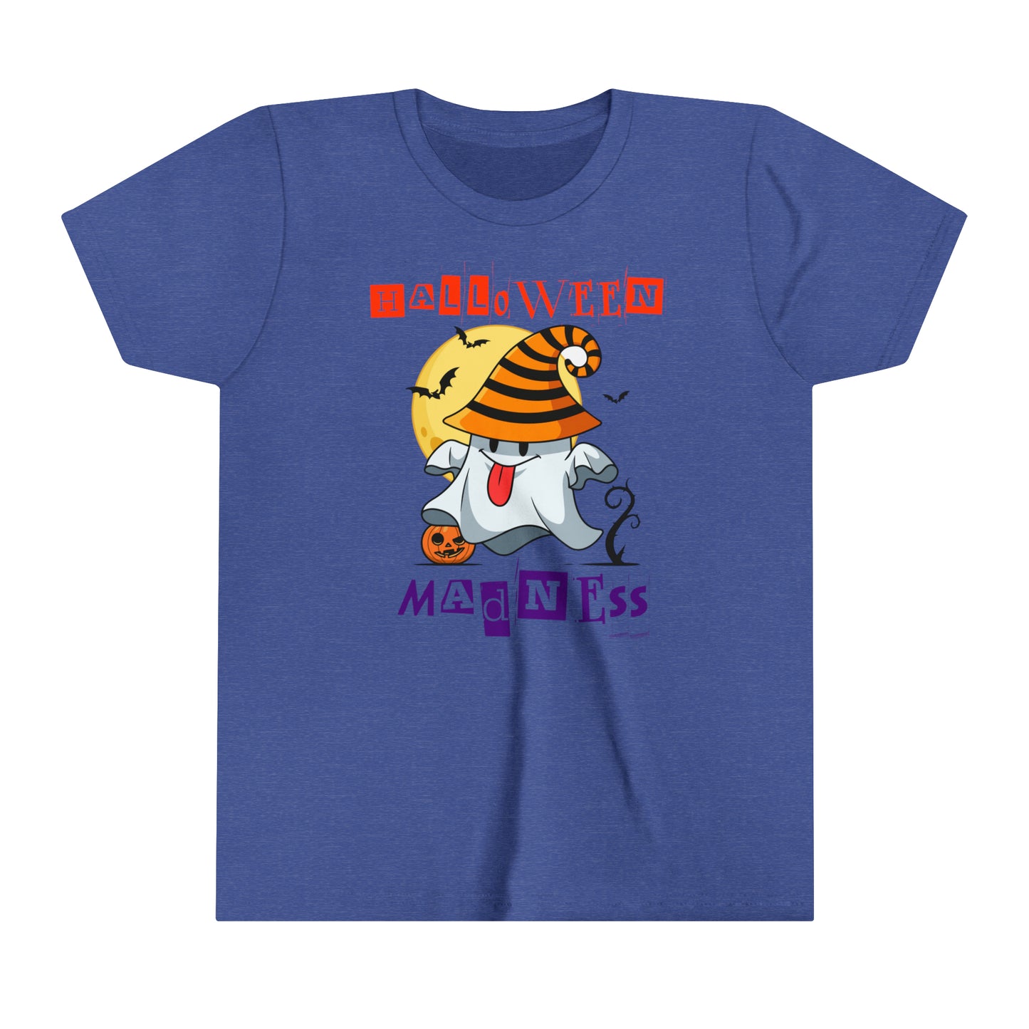 T-shirt à manches courtes pour jeunes - Halloween - Petit Fantôme - 04