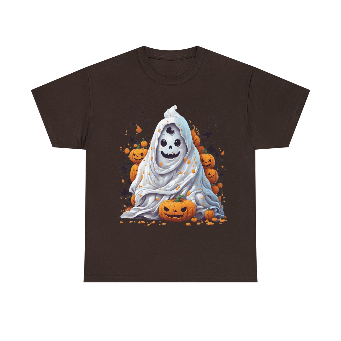 Camiseta unisex de algodón pesado - Fantasma de Halloween