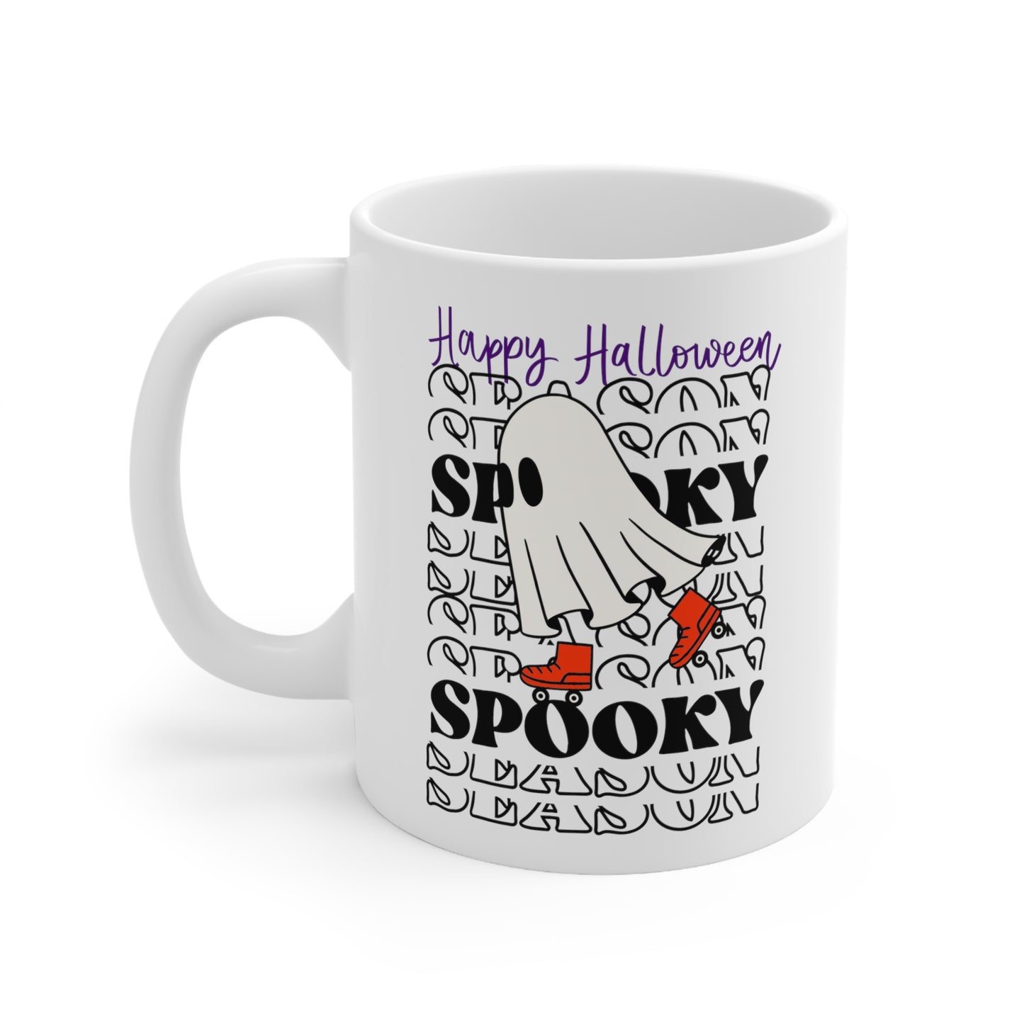 Mug en céramique 11oz - Halloween - Petit Fantôme - 10