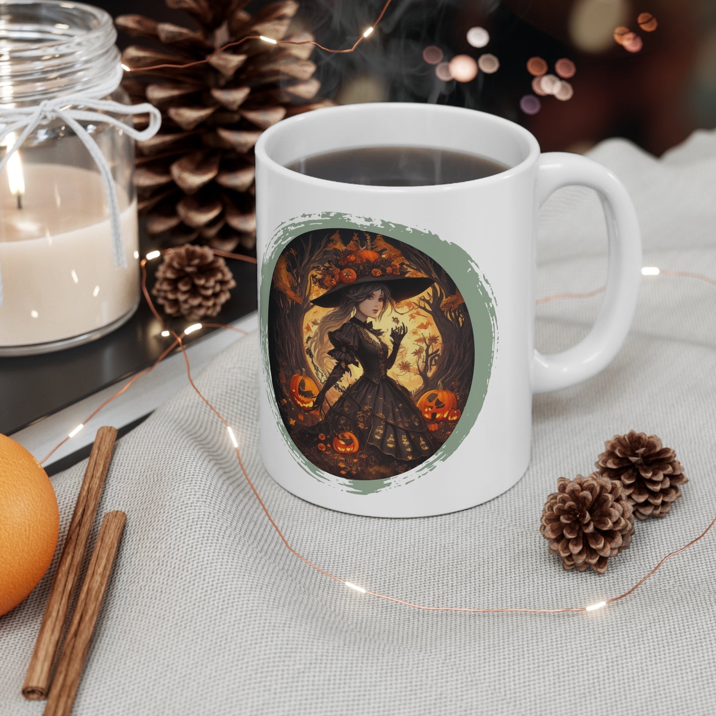 Taza de Cerámica 11oz - Halloween - Miss Bruja - 01