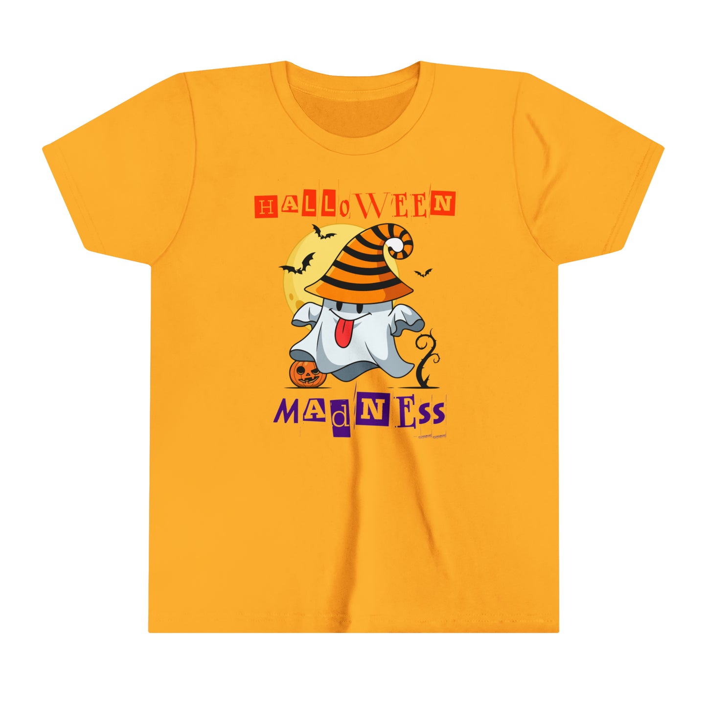Camiseta de manga corta juvenil - Halloween - Little Ghost - 04