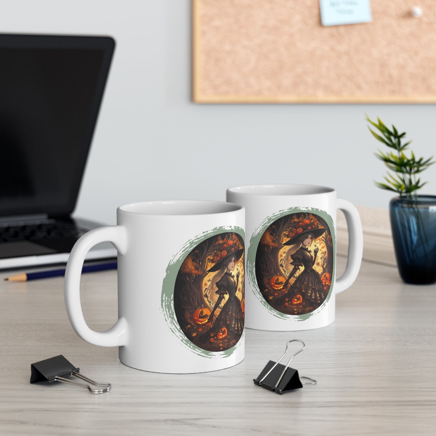 Taza de Cerámica 11oz - Halloween - Miss Bruja - 01