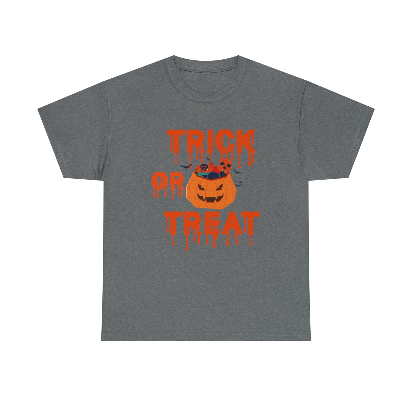 T-shirt unisexe en coton lourd - Halloween - Trick or Treat