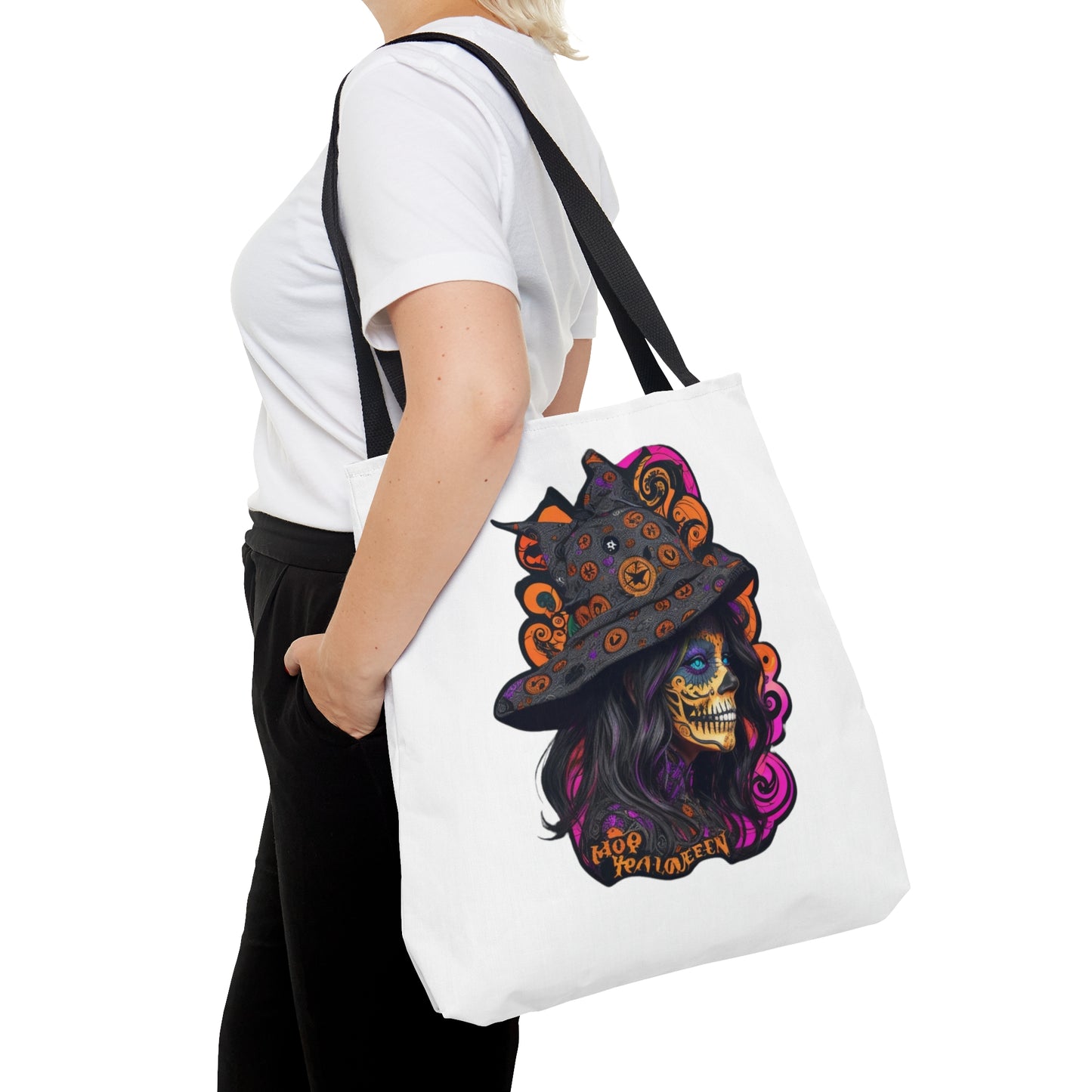 Tote Bag - Halloween - Calavera mujer mexicana - 01