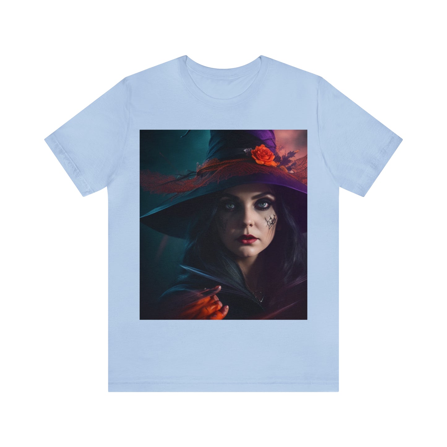 Camiseta de manga corta unisex Jersey - Halloween Witch AI - 06