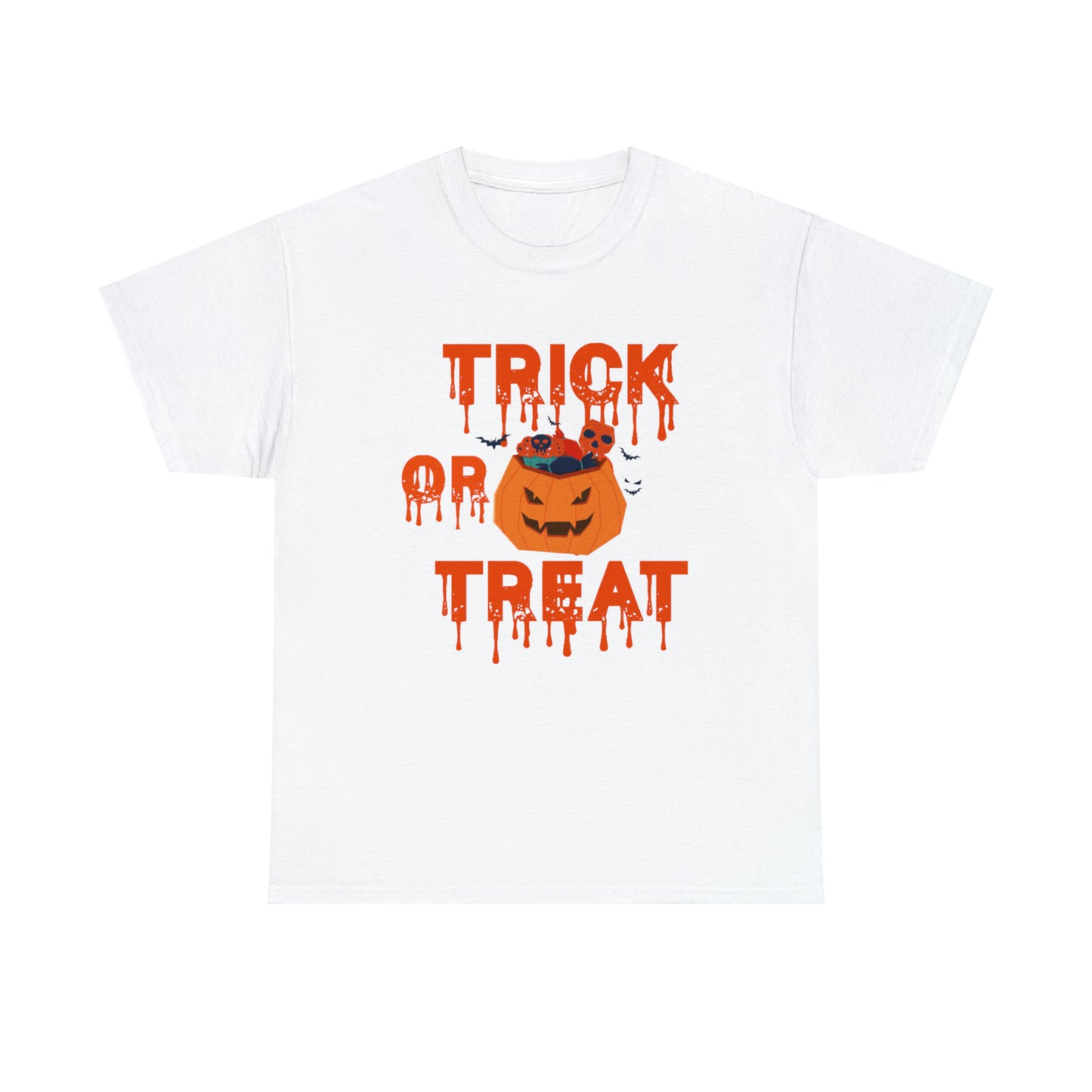 T-shirt unisexe en coton lourd - Halloween - Trick or Treat