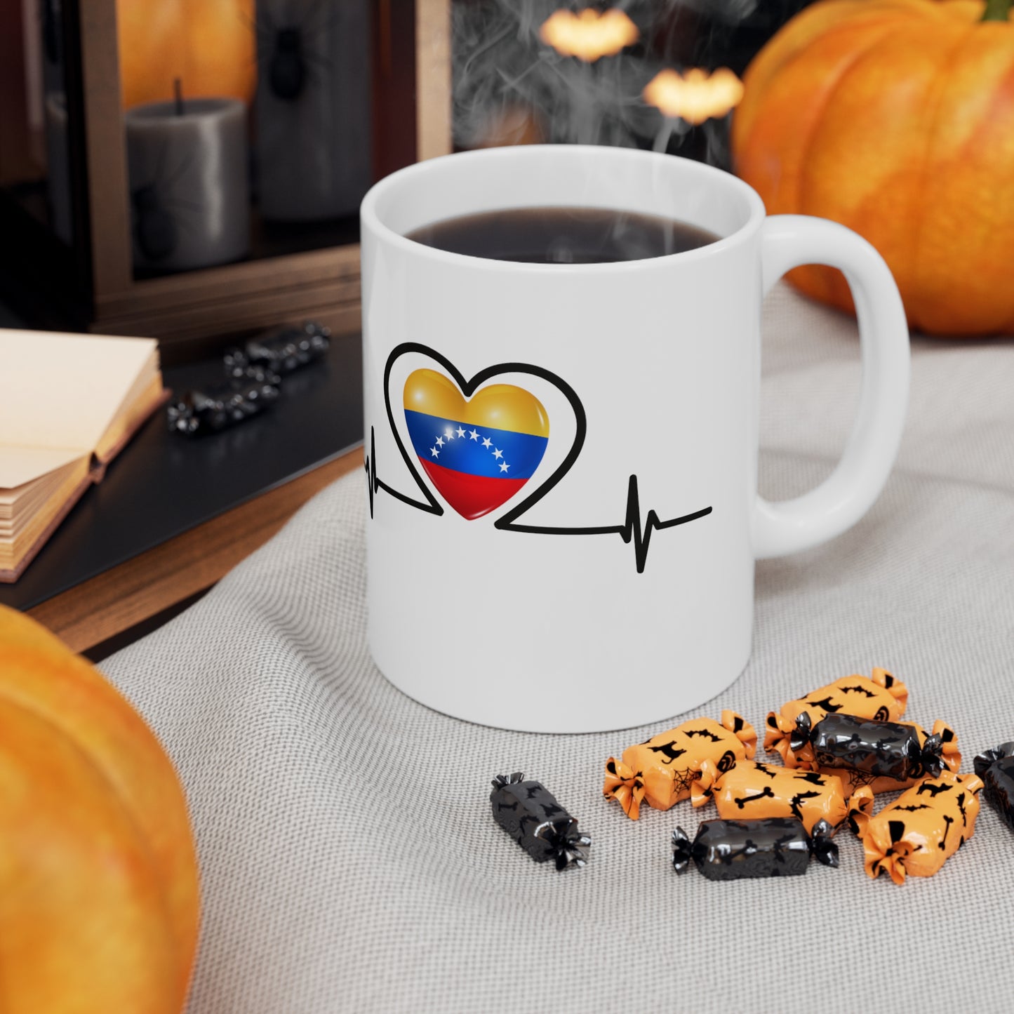 Ceramic Mug 11 oz - Venezuela's flag