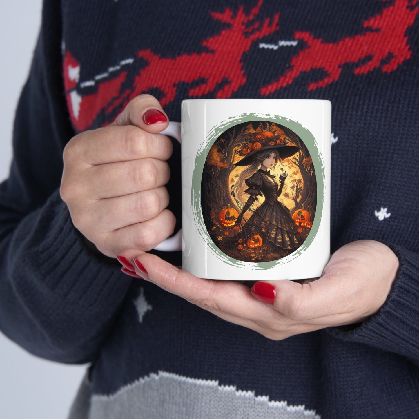 Taza de Cerámica 11oz - Halloween - Miss Bruja - 01