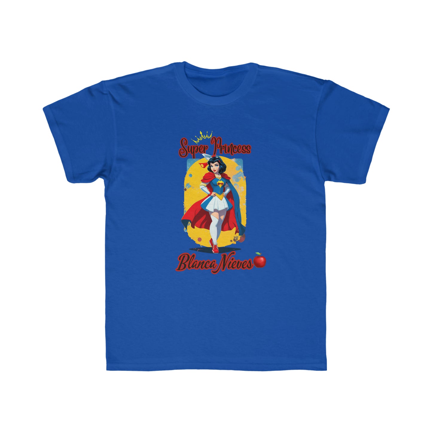 Camiseta de corte regular para niños - Princesas Heroína Blancanieves - 07