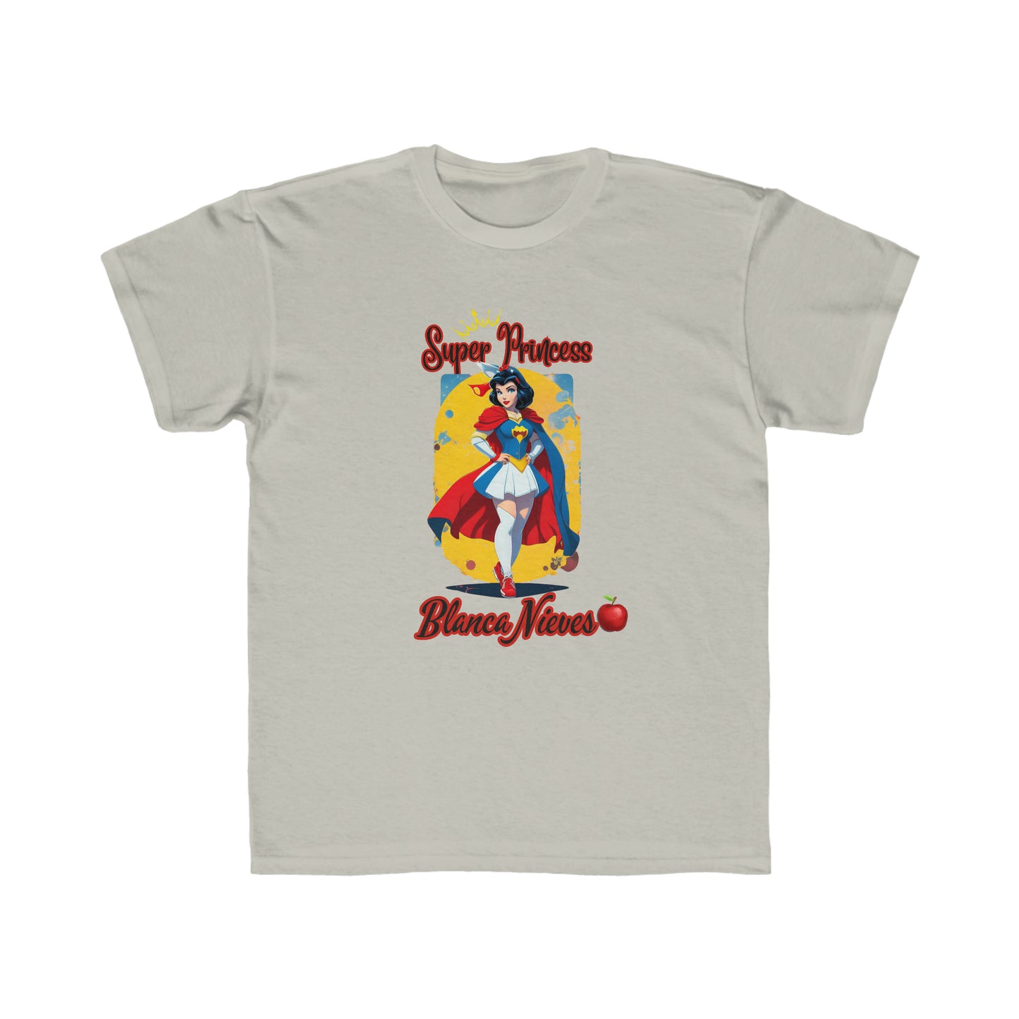 Camiseta de corte regular para niños - Princesas Heroína Blancanieves - 07