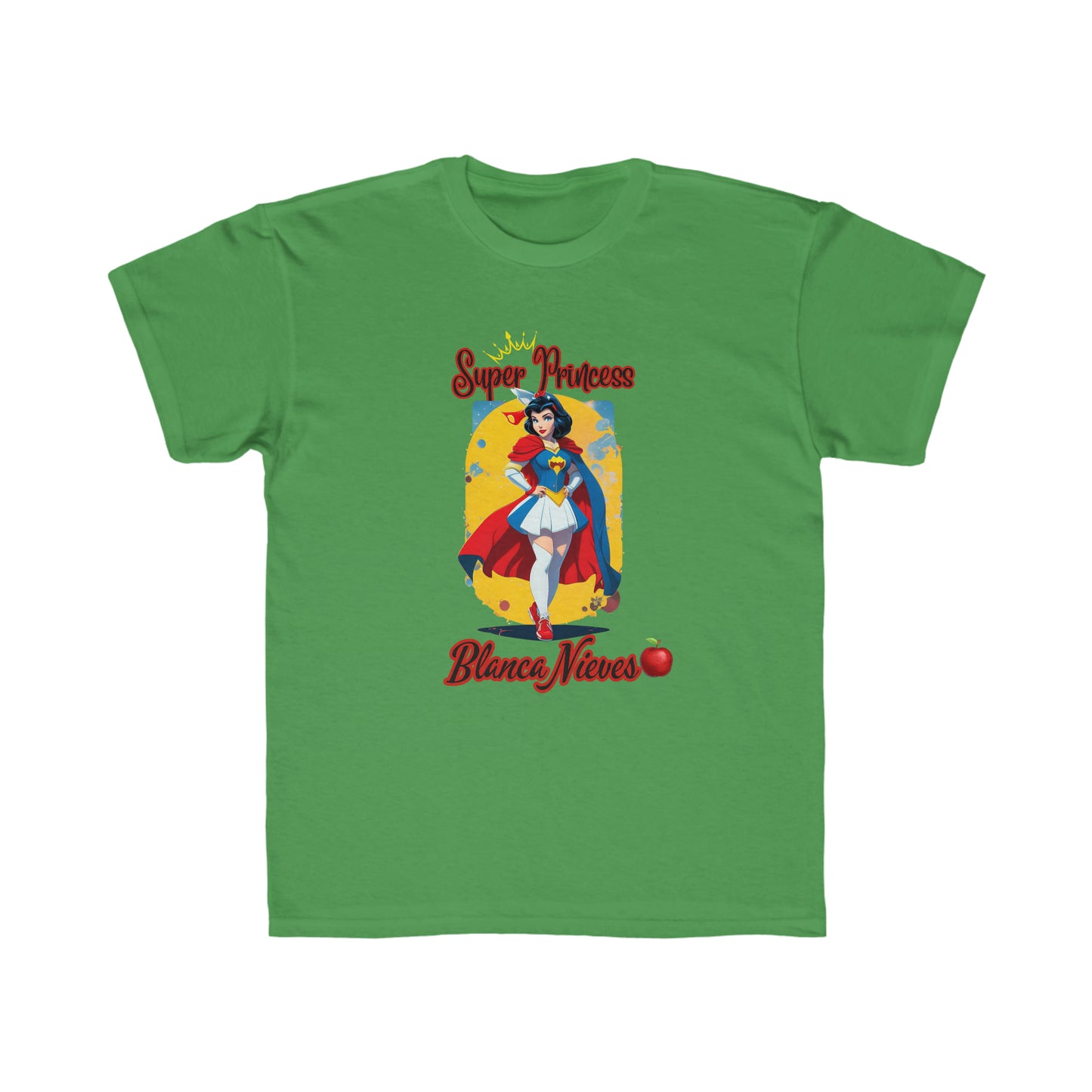 Camiseta de corte regular para niños - Princesas Heroína Blancanieves - 07