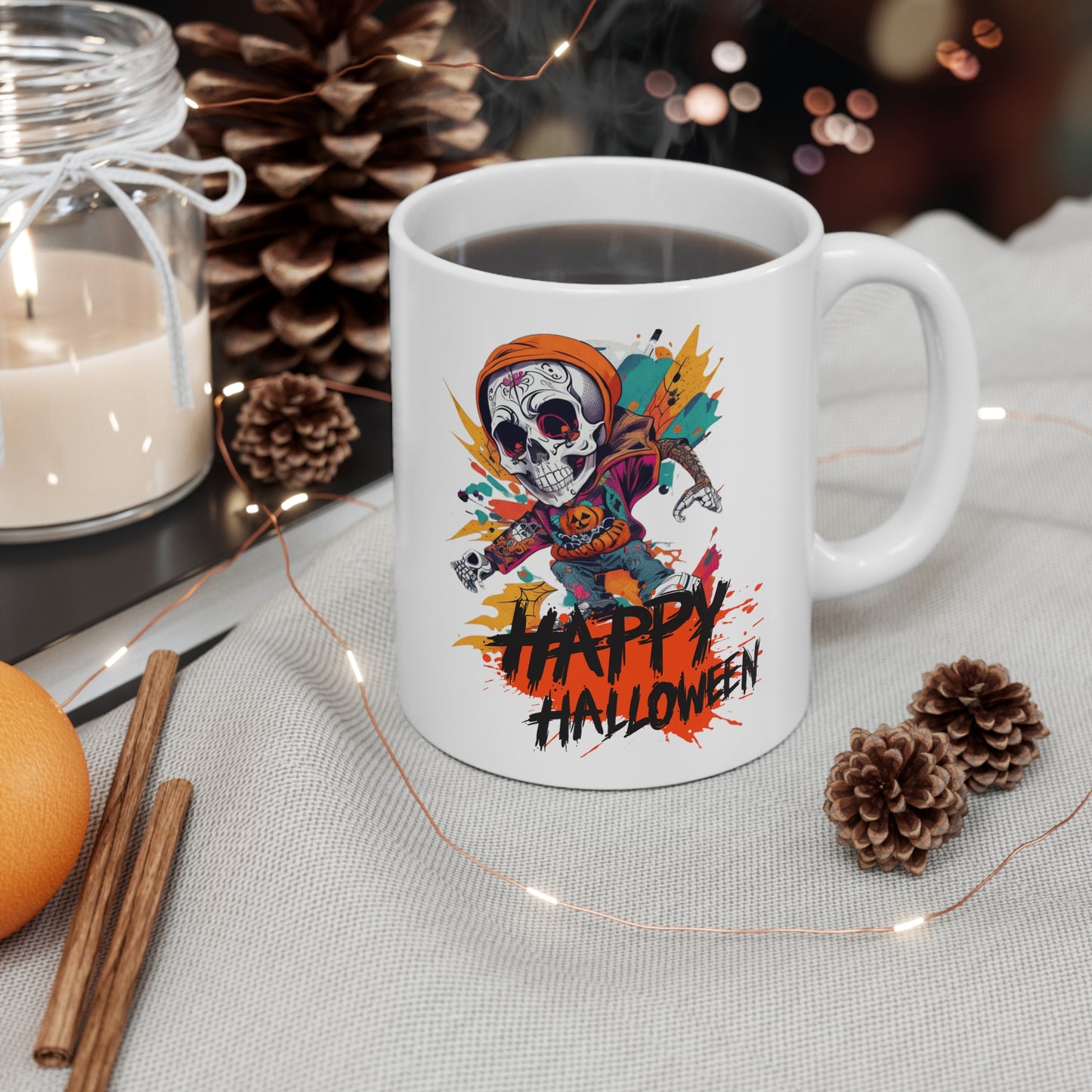 Mug en céramique 11oz - Halloween - Jeune crâne
