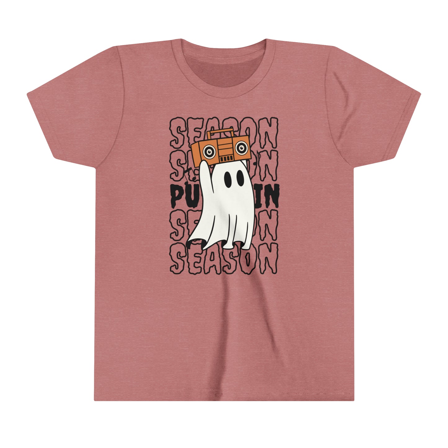 T-shirt à manches courtes pour jeunes - Halloween - Petit Fantôme - 15
