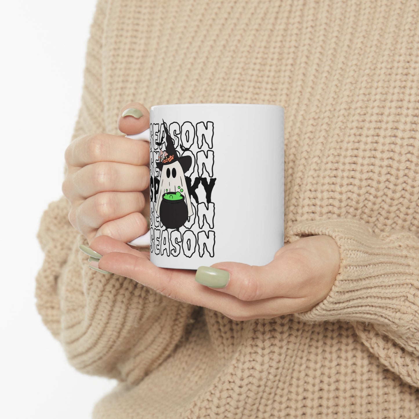 Mug en céramique 11oz - Halloween - Petit Fantôme - 14