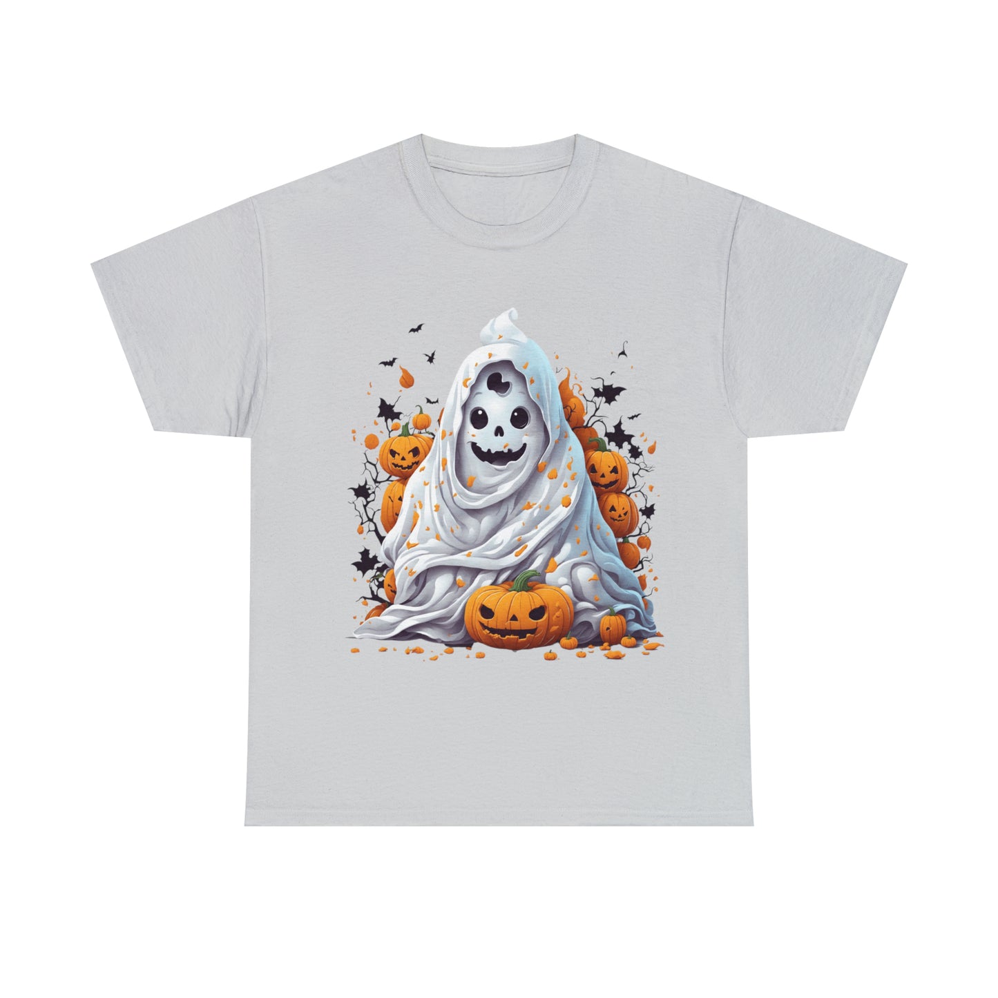 Camiseta unisex de algodón pesado - Fantasma de Halloween