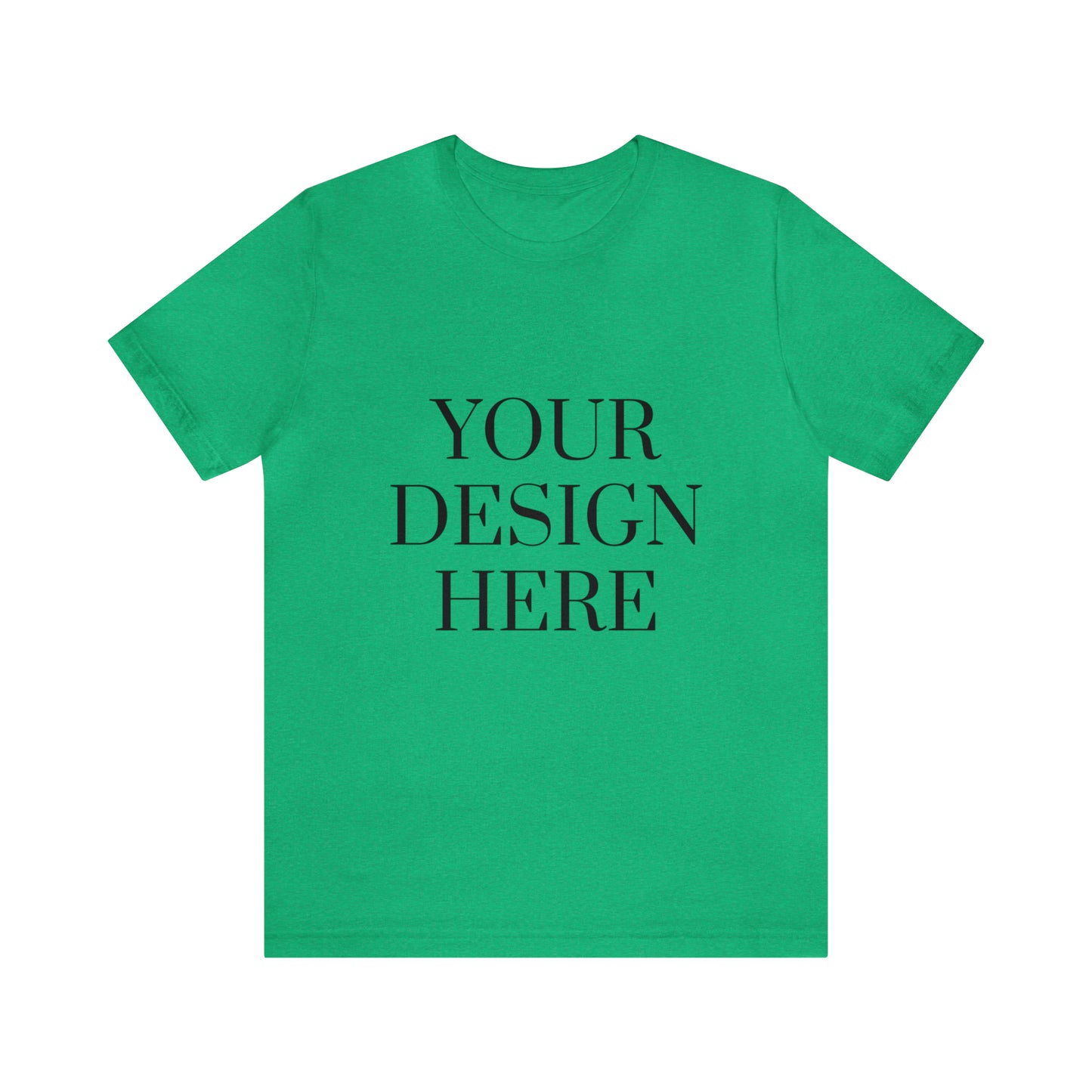 Camiseta de manga corta unisex Jersey - Personalizada - Tu diseño aquí - 01