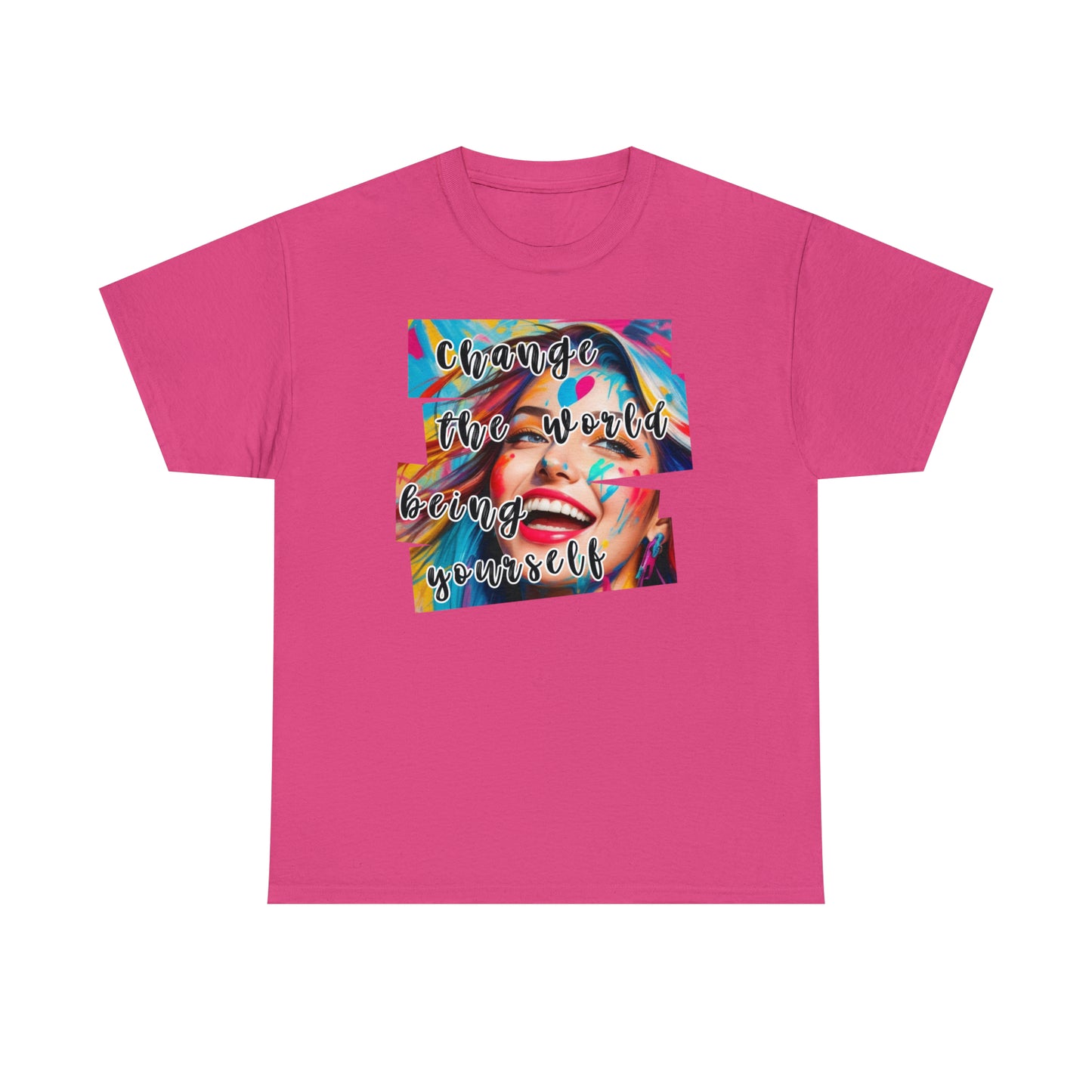 Camiseta unisex de algodón pesado - Amor y libertad - 02