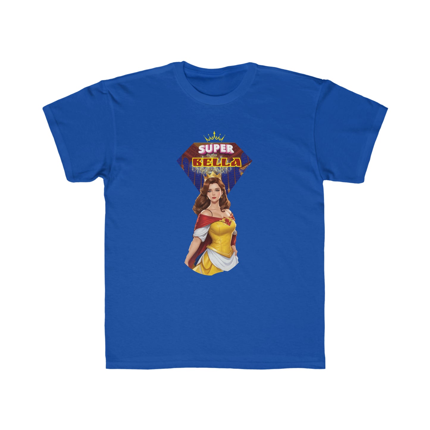 Camiseta de corte regular para niños - Princesas Heroína Bella