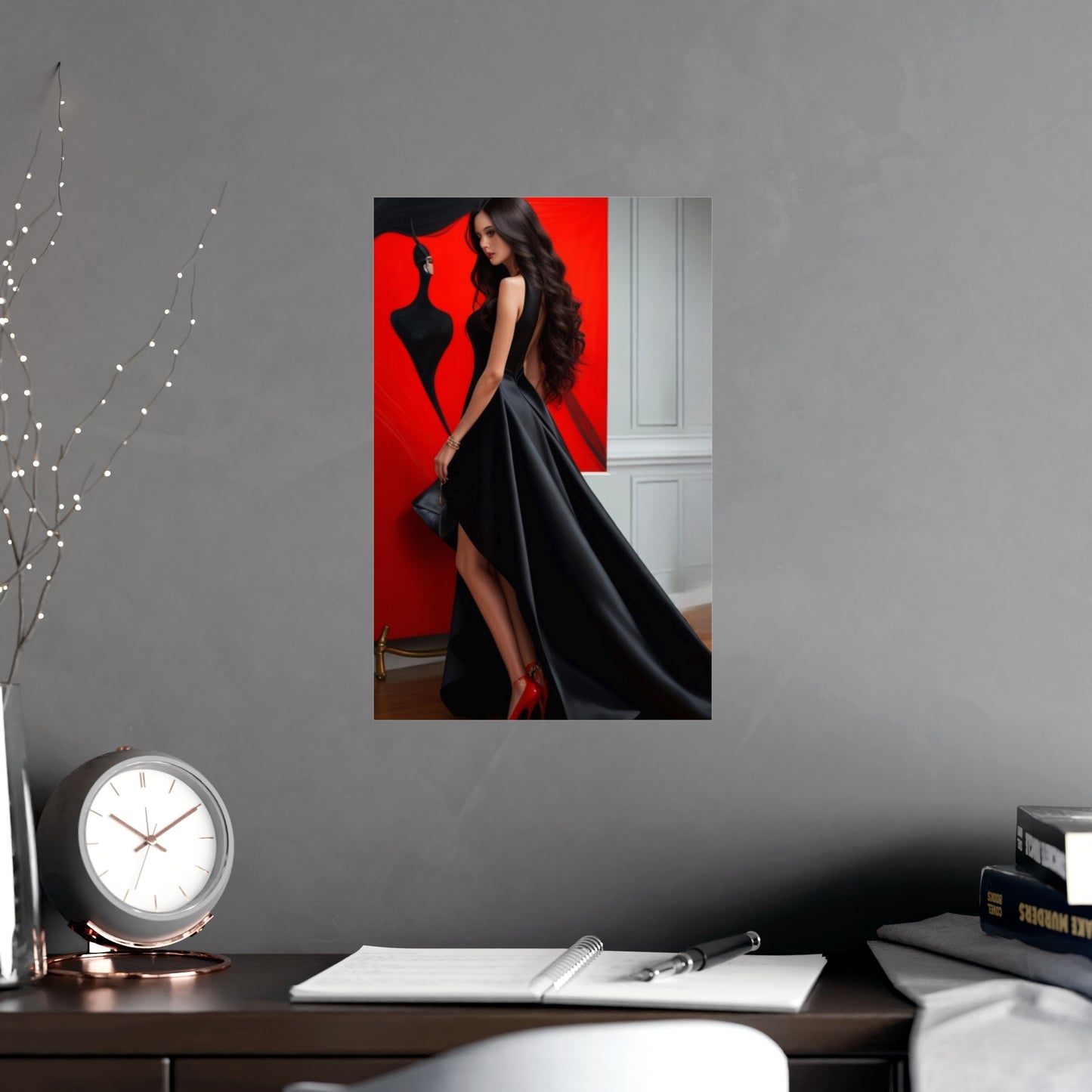 Posters - Elegant woman - Vertical Matte Posters - 02