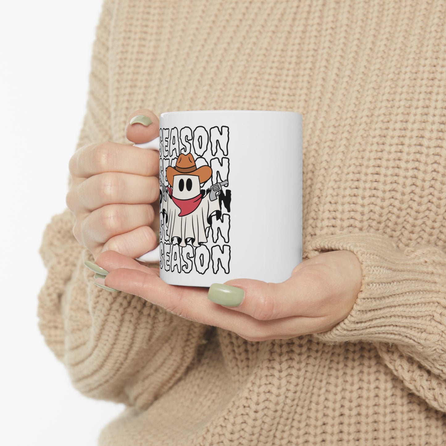 Mug en céramique 11oz - Halloween - Petit Fantôme - 17