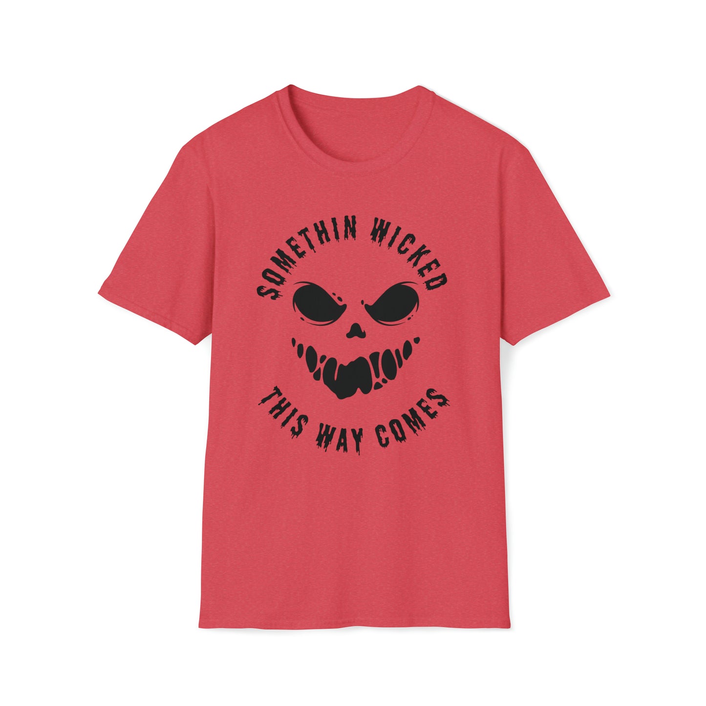 Camiseta Softstyle unisex - Halloween - Algo malvado - 02