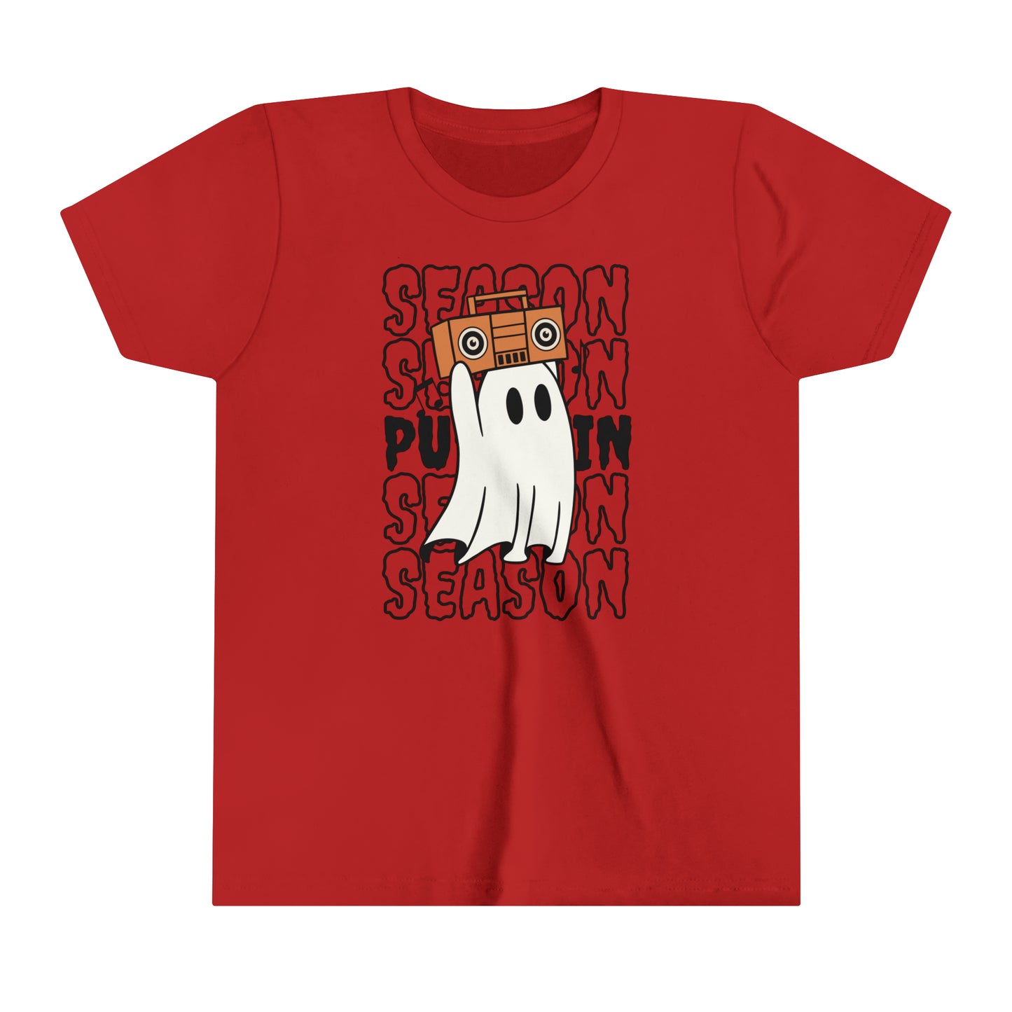 T-shirt à manches courtes pour jeunes - Halloween - Petit Fantôme - 15