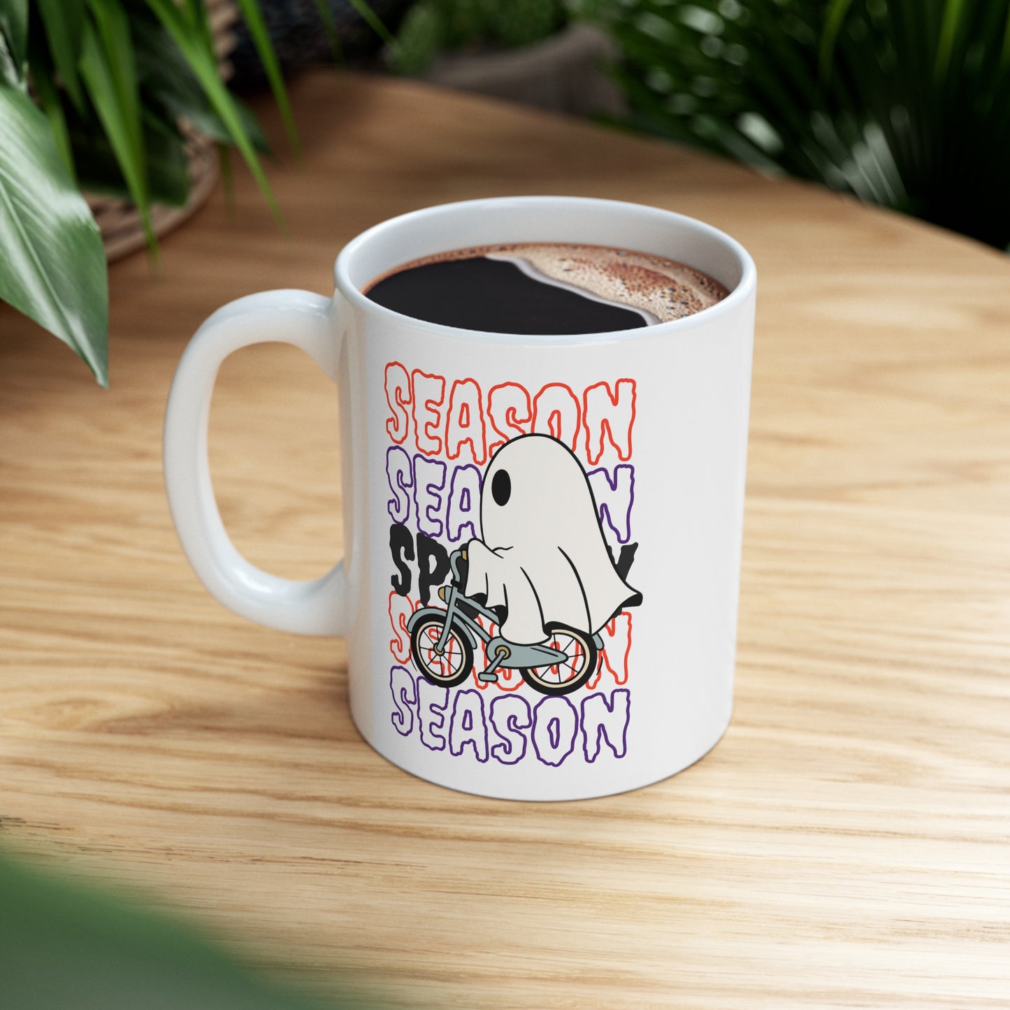 Mug en céramique 11oz - Halloween - Petit Fantôme - 18
