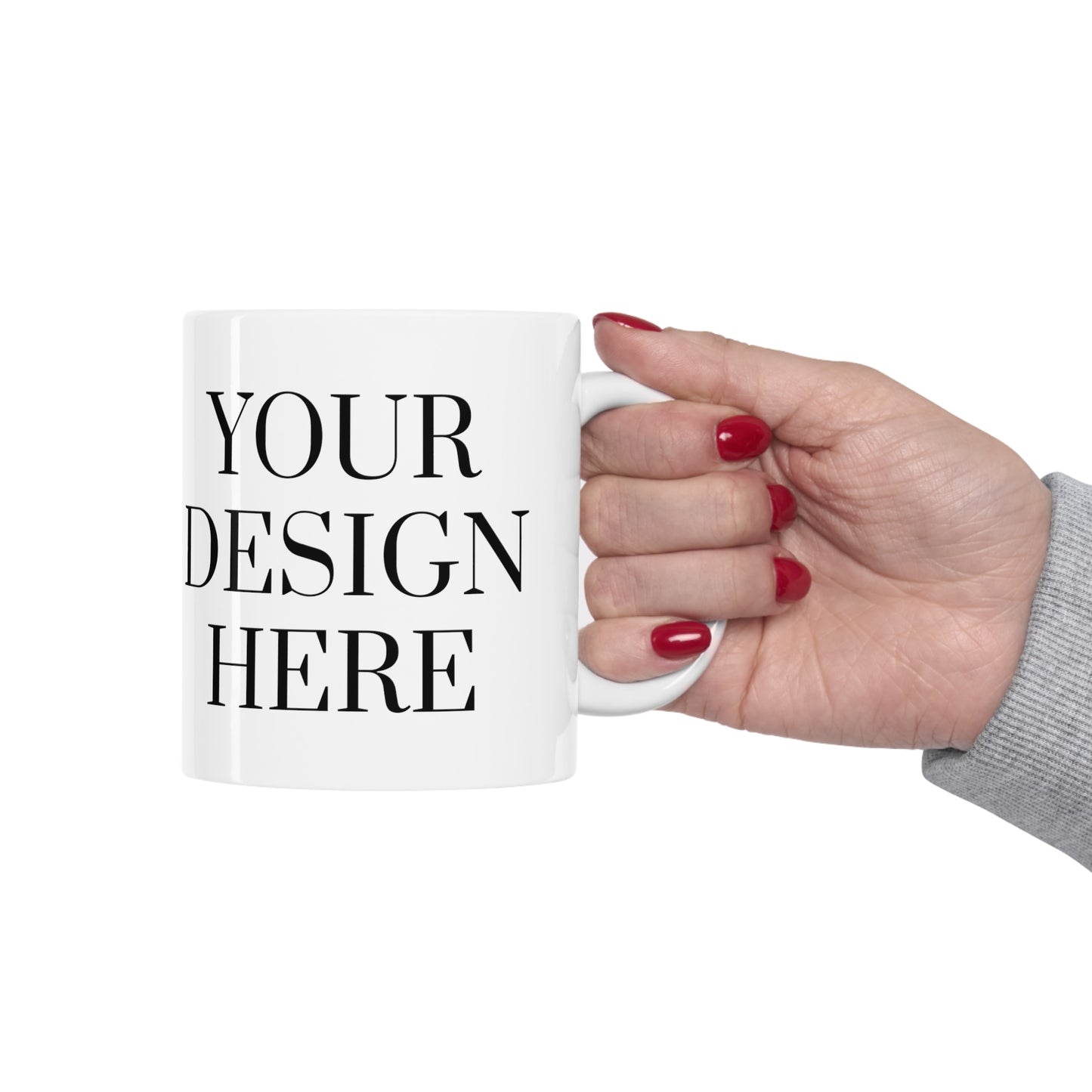 Taza de Cerámica 11 oz - Personalizada - Tu diseño aquí - 01