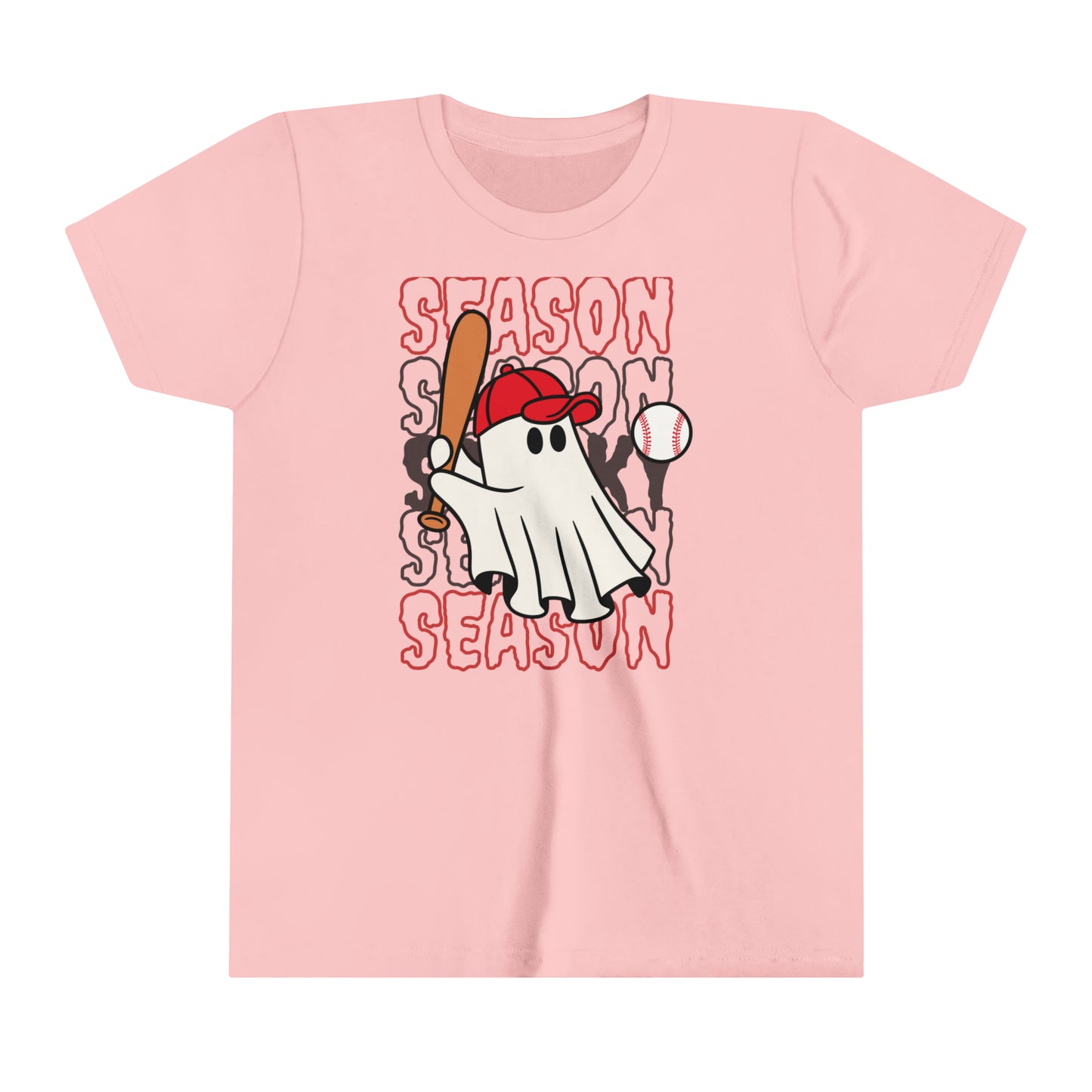 T-shirt à manches courtes pour jeunes - Halloween - Petit Fantôme - 19