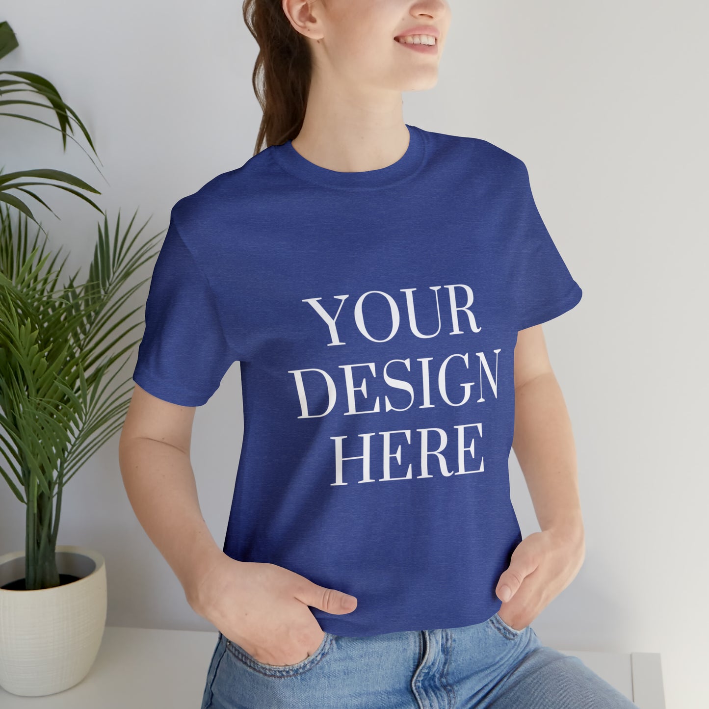 Camiseta de manga corta unisex Jersey - Personalizada - Tu diseño aquí - 02
