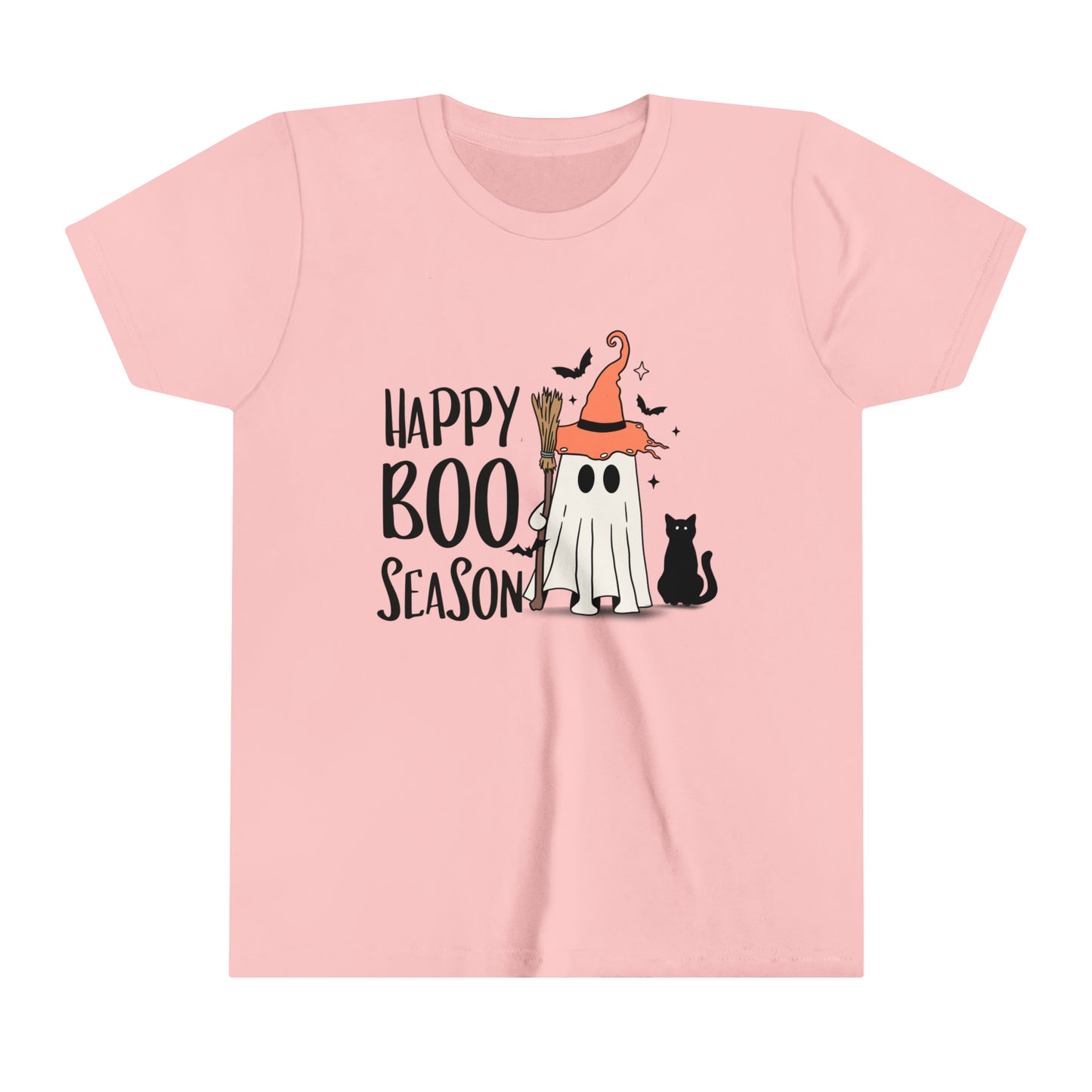 T-shirt à manches courtes pour jeunes - Halloween - Petit Fantôme - 22