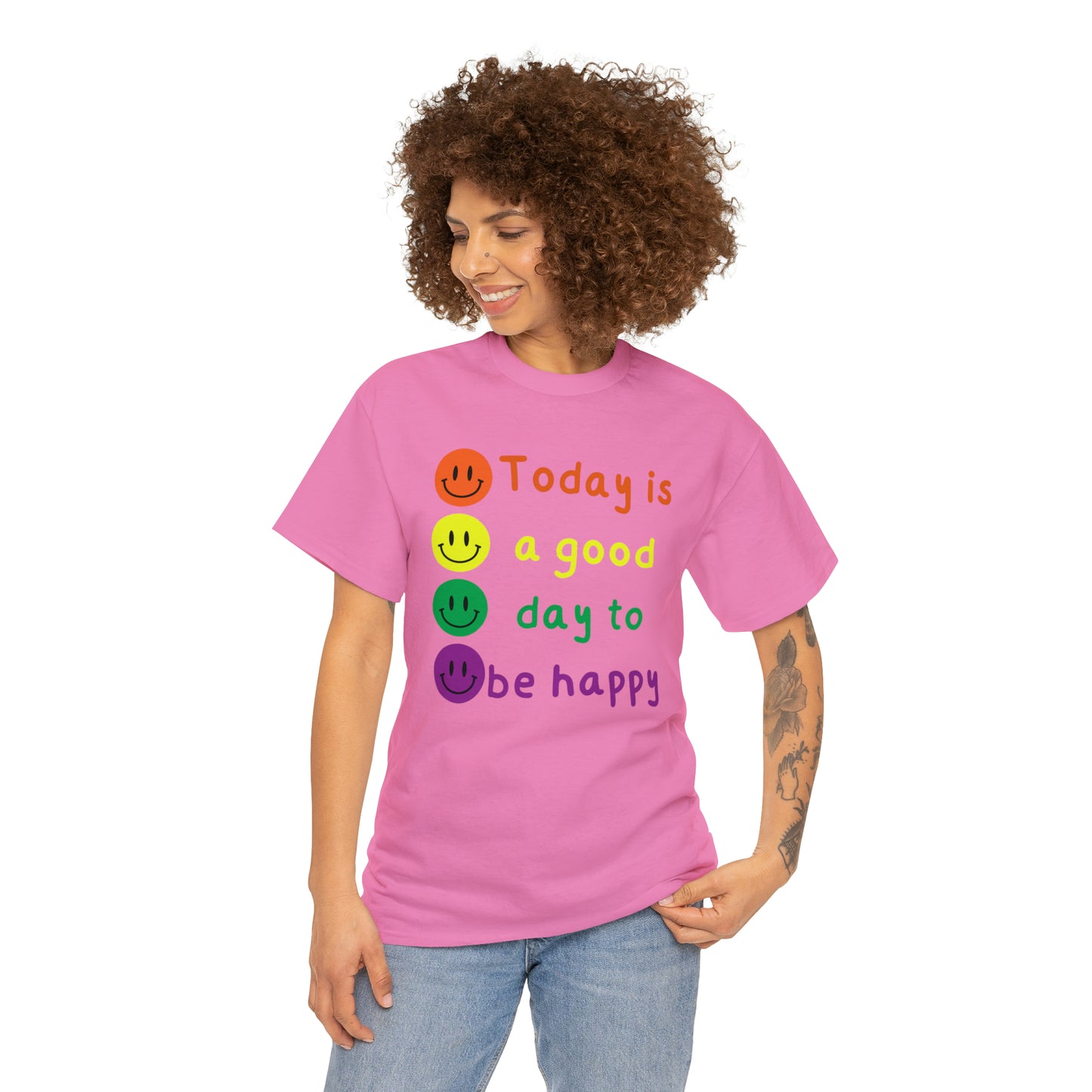 Camiseta unisex de algodón pesado - Amor y libertad - 07