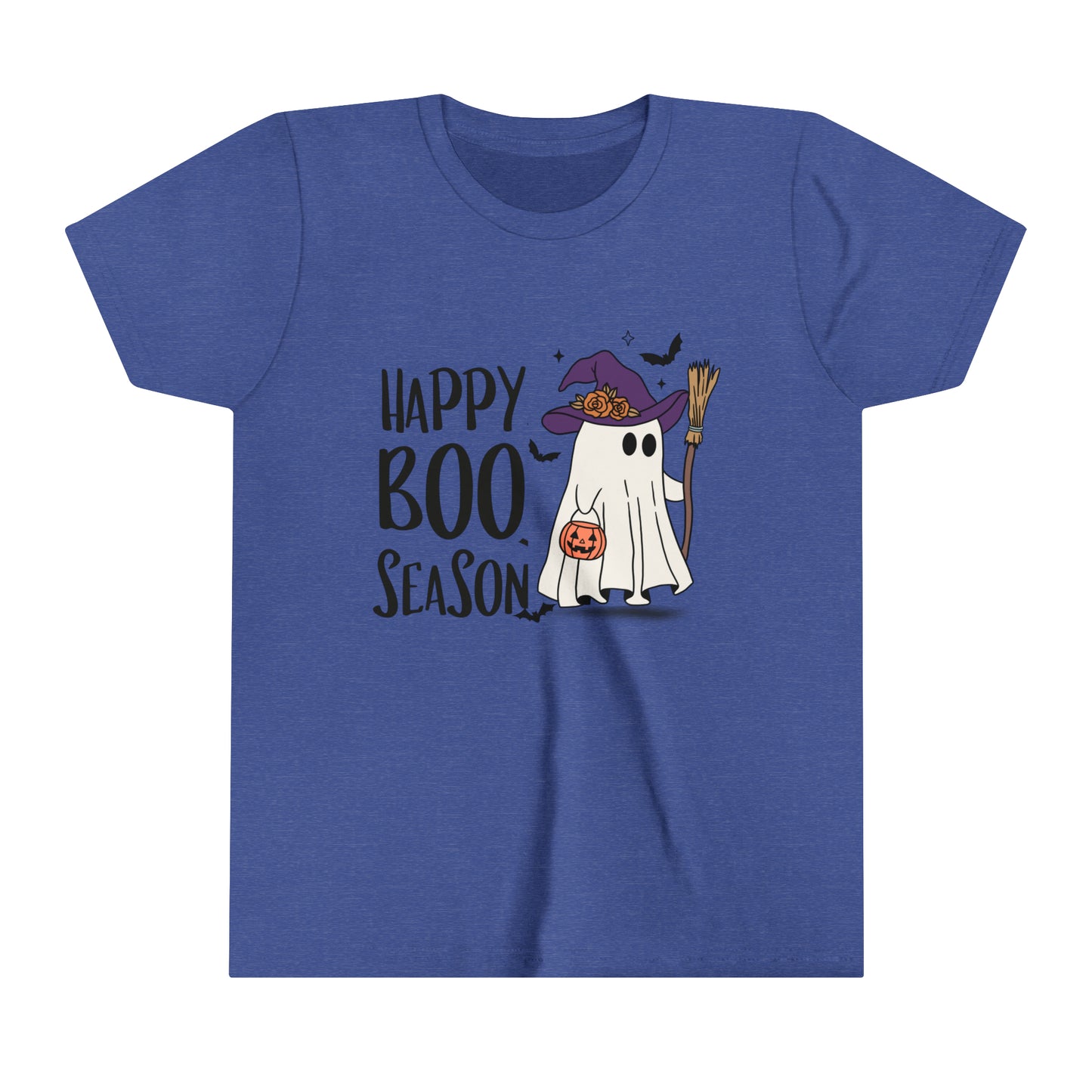 T-shirt à manches courtes pour jeunes - Halloween - Petit Fantôme - 21