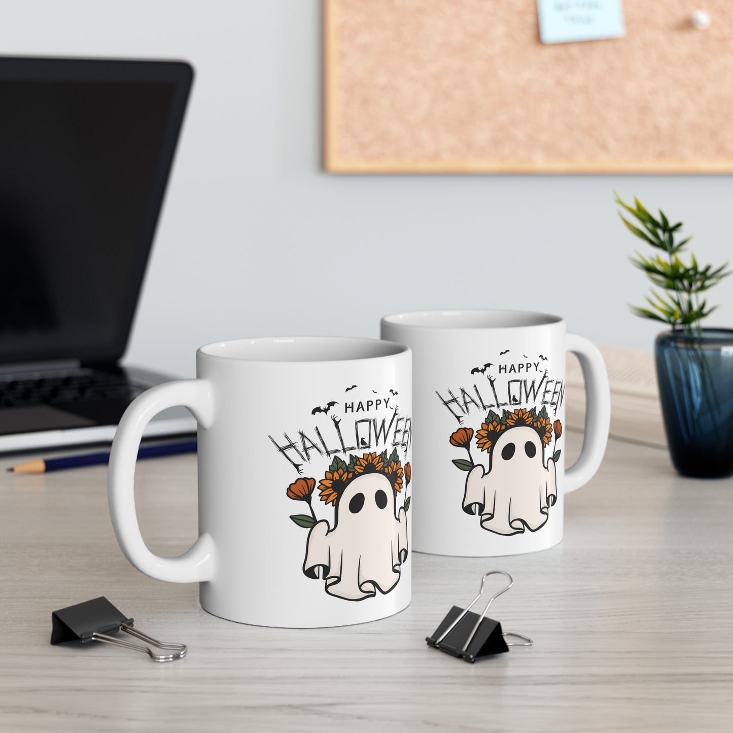 Mug en céramique 11oz - Halloween - Petit Fantôme - 03