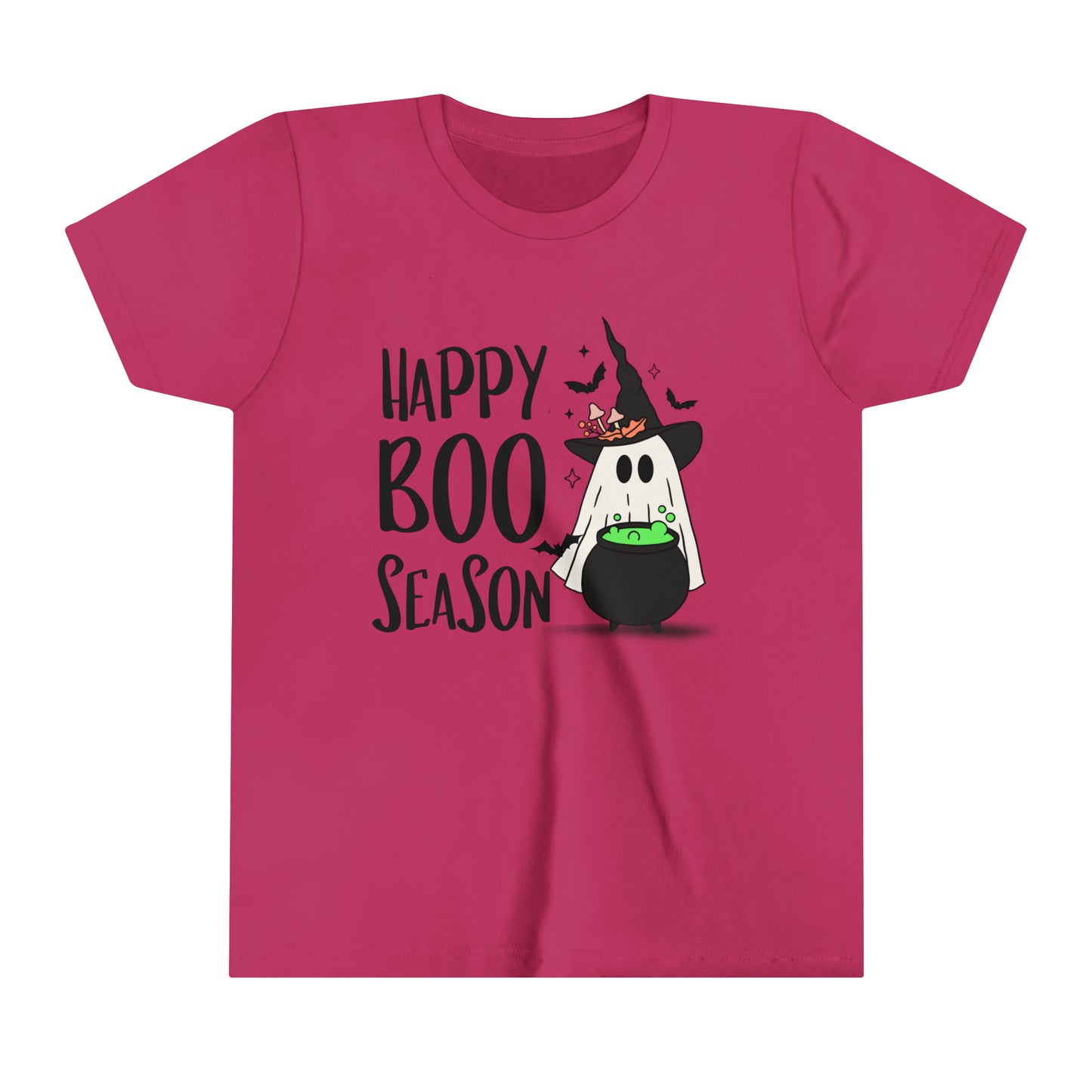 T-shirt à manches courtes pour jeunes - Halloween - Petit Fantôme - 20
