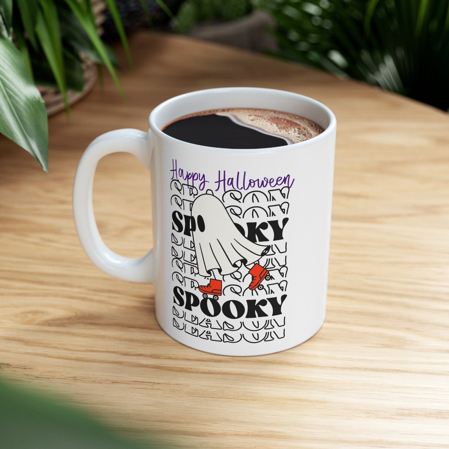 Mug en céramique 11oz - Halloween - Petit Fantôme - 10