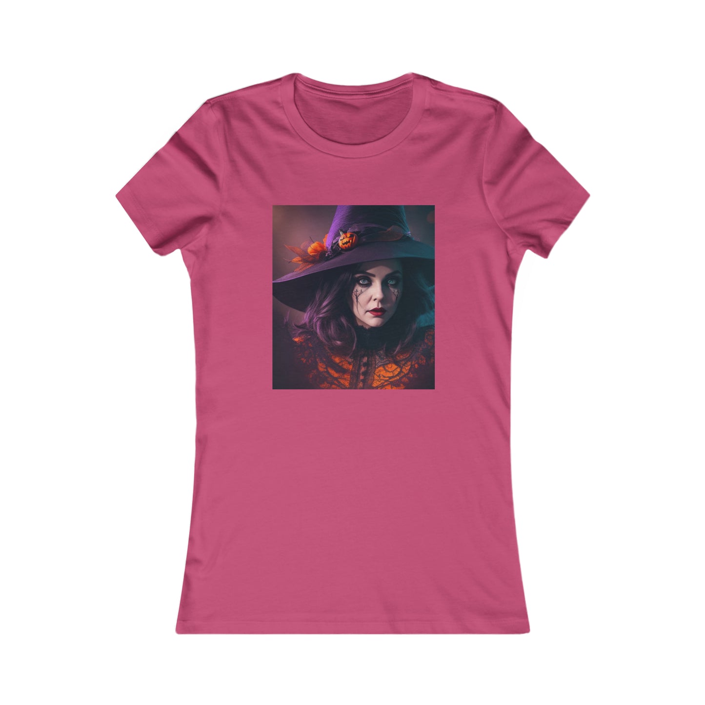 Camiseta favorita de las mujeres - Halloween Witch AI - 05