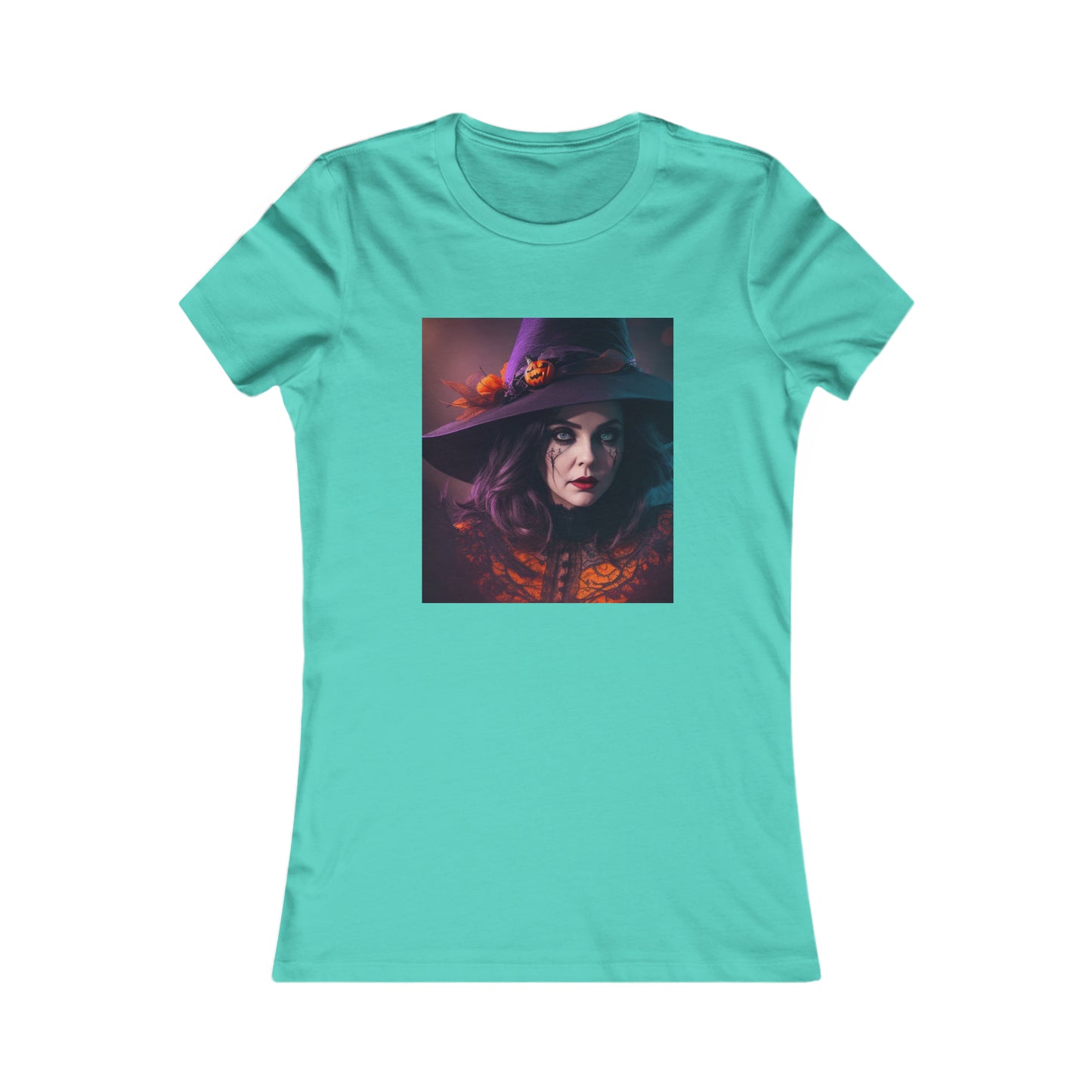 Camiseta favorita de las mujeres - Halloween Witch AI - 05