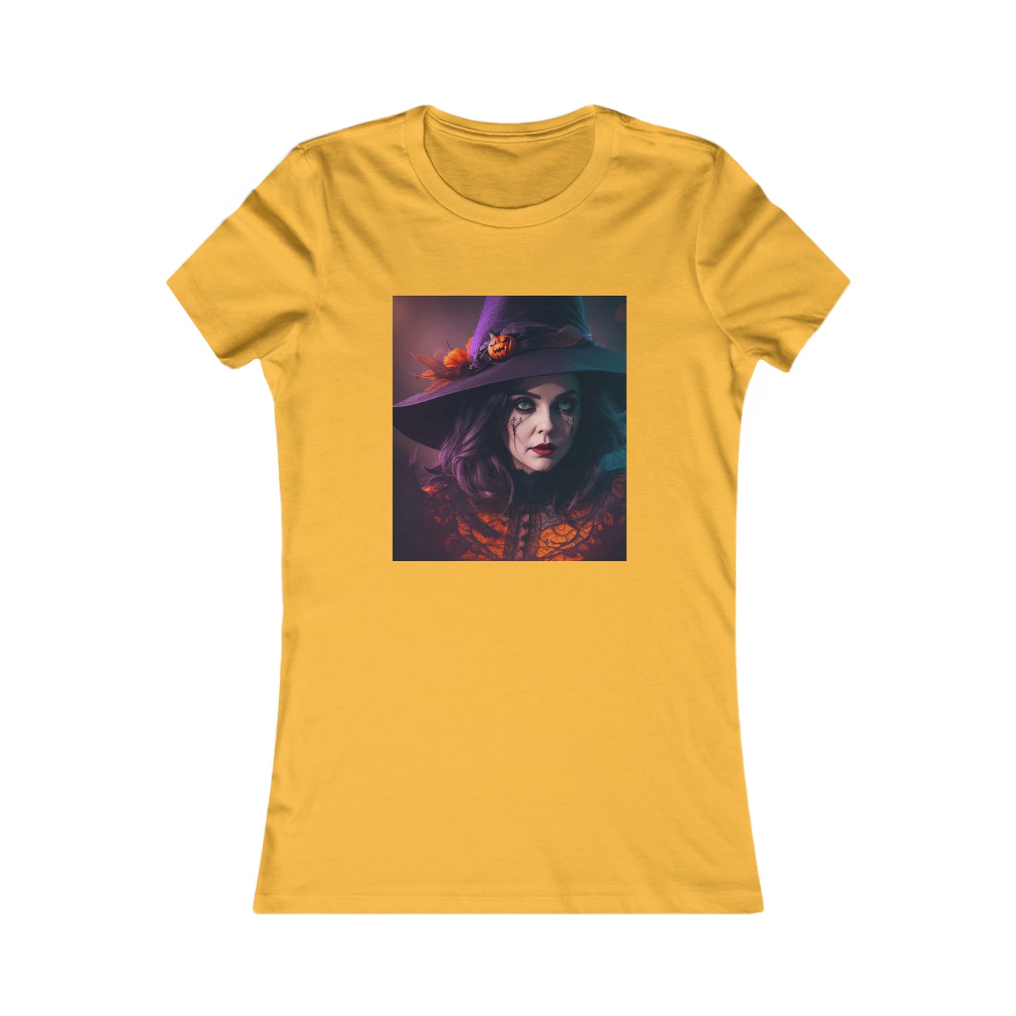 Camiseta favorita de las mujeres - Halloween Witch AI - 05