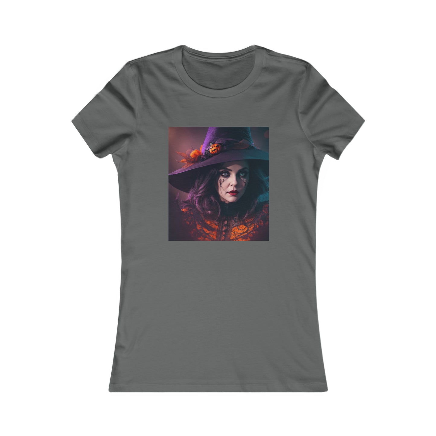 Camiseta favorita de las mujeres - Halloween Witch AI - 05