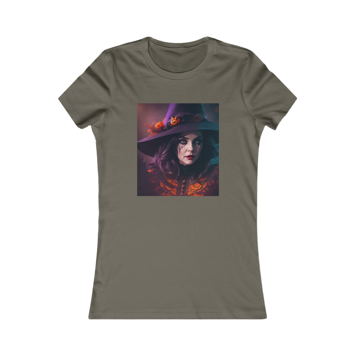 Camiseta favorita de las mujeres - Halloween Witch AI - 05