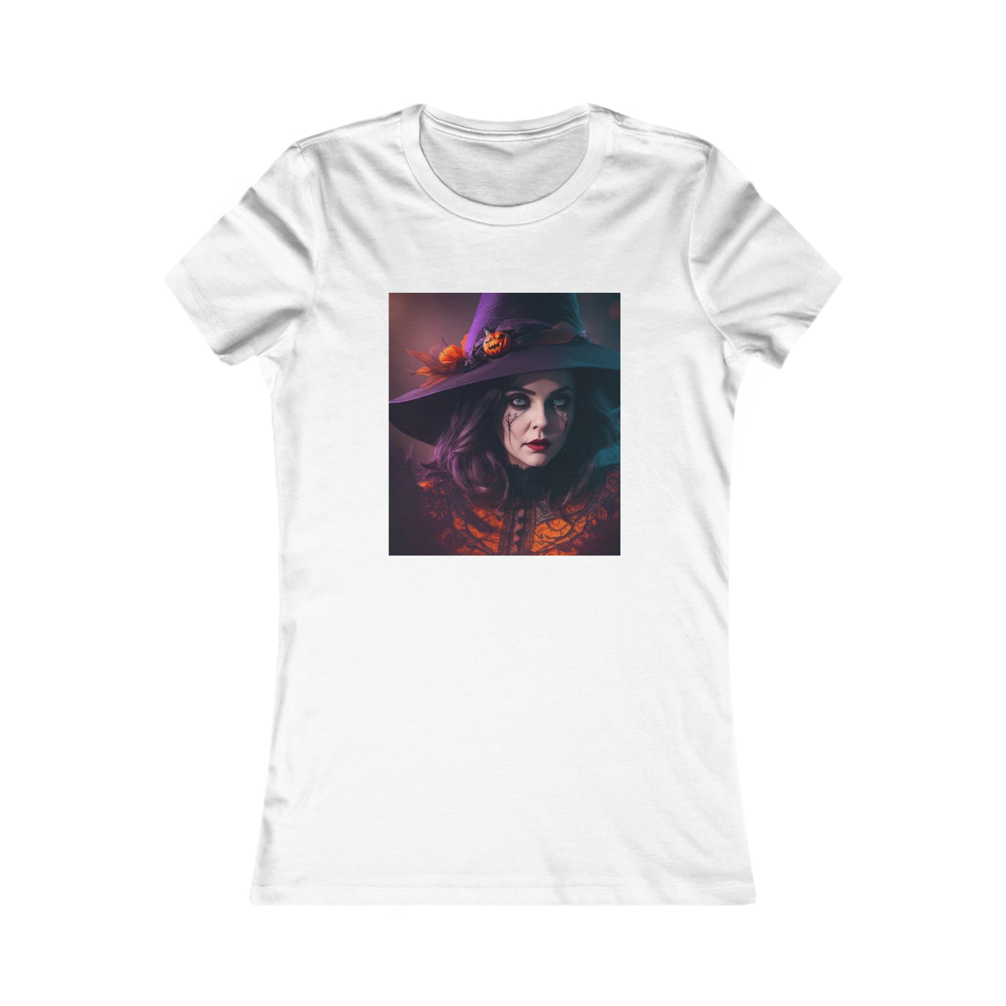 Camiseta favorita de las mujeres - Halloween Witch AI - 05