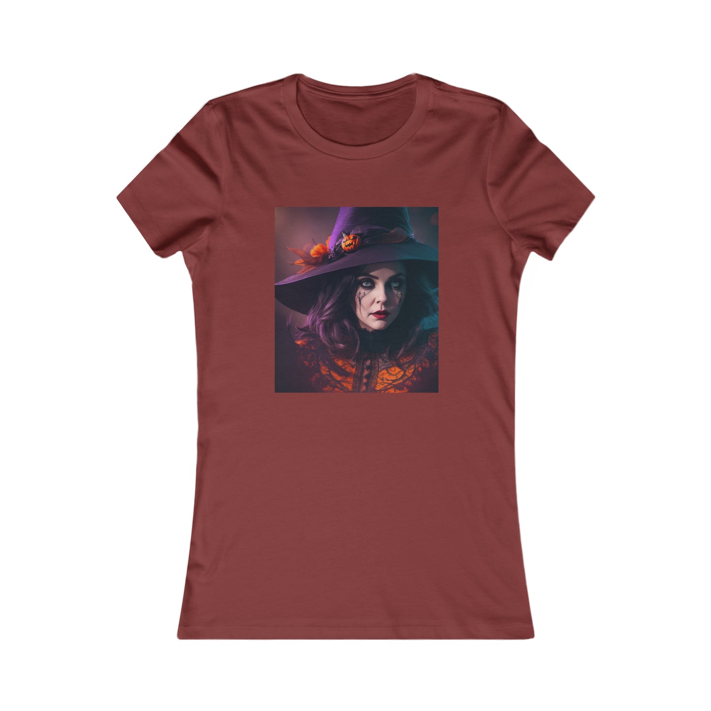 Camiseta favorita de las mujeres - Halloween Witch AI - 05