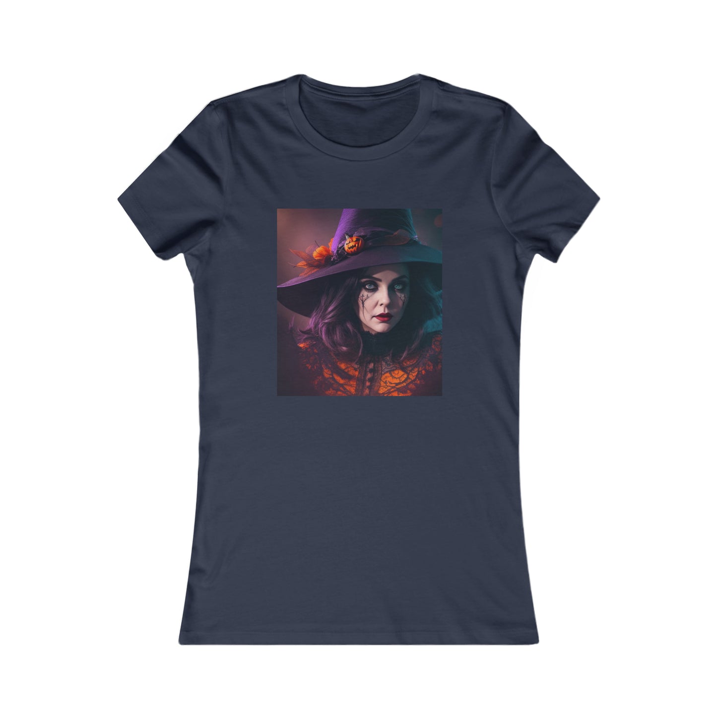 Camiseta favorita de las mujeres - Halloween Witch AI - 05