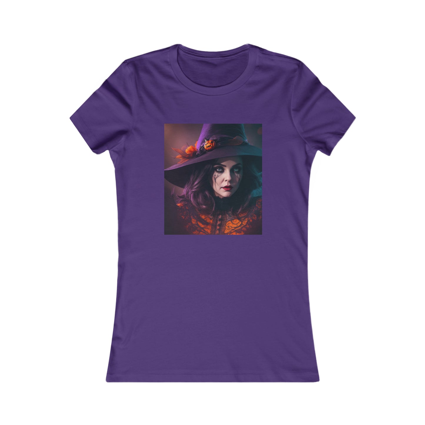 Camiseta favorita de las mujeres - Halloween Witch AI - 05