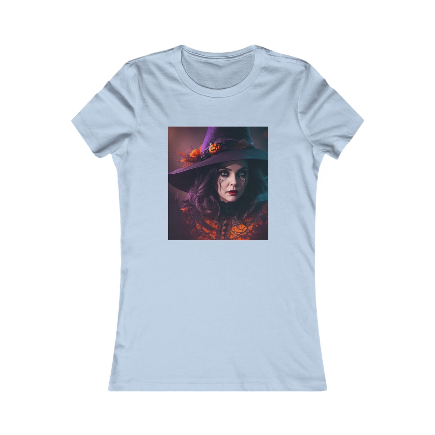Camiseta favorita de las mujeres - Halloween Witch AI - 05