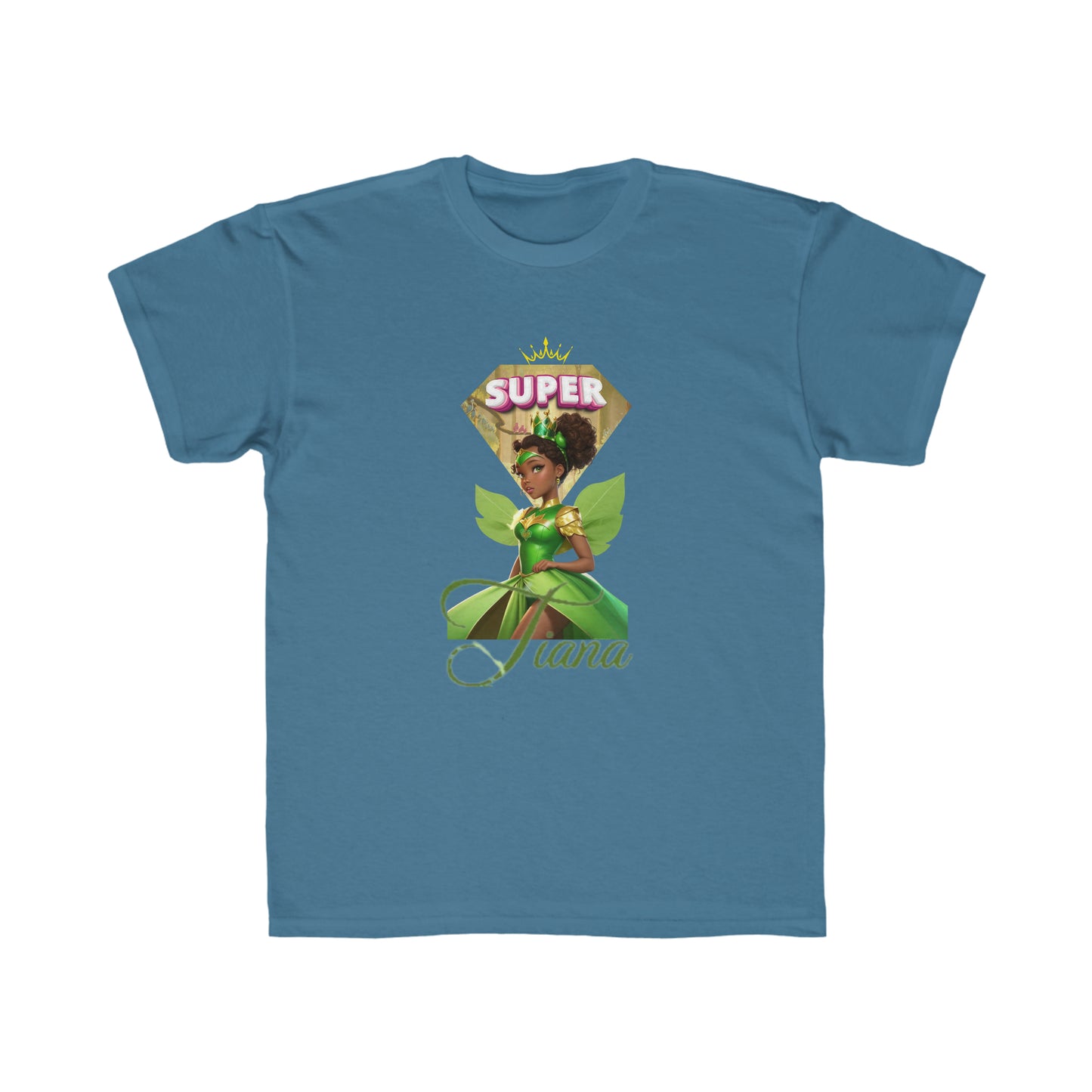 Camiseta de corte regular para niños - Princesas Heroína Tiana