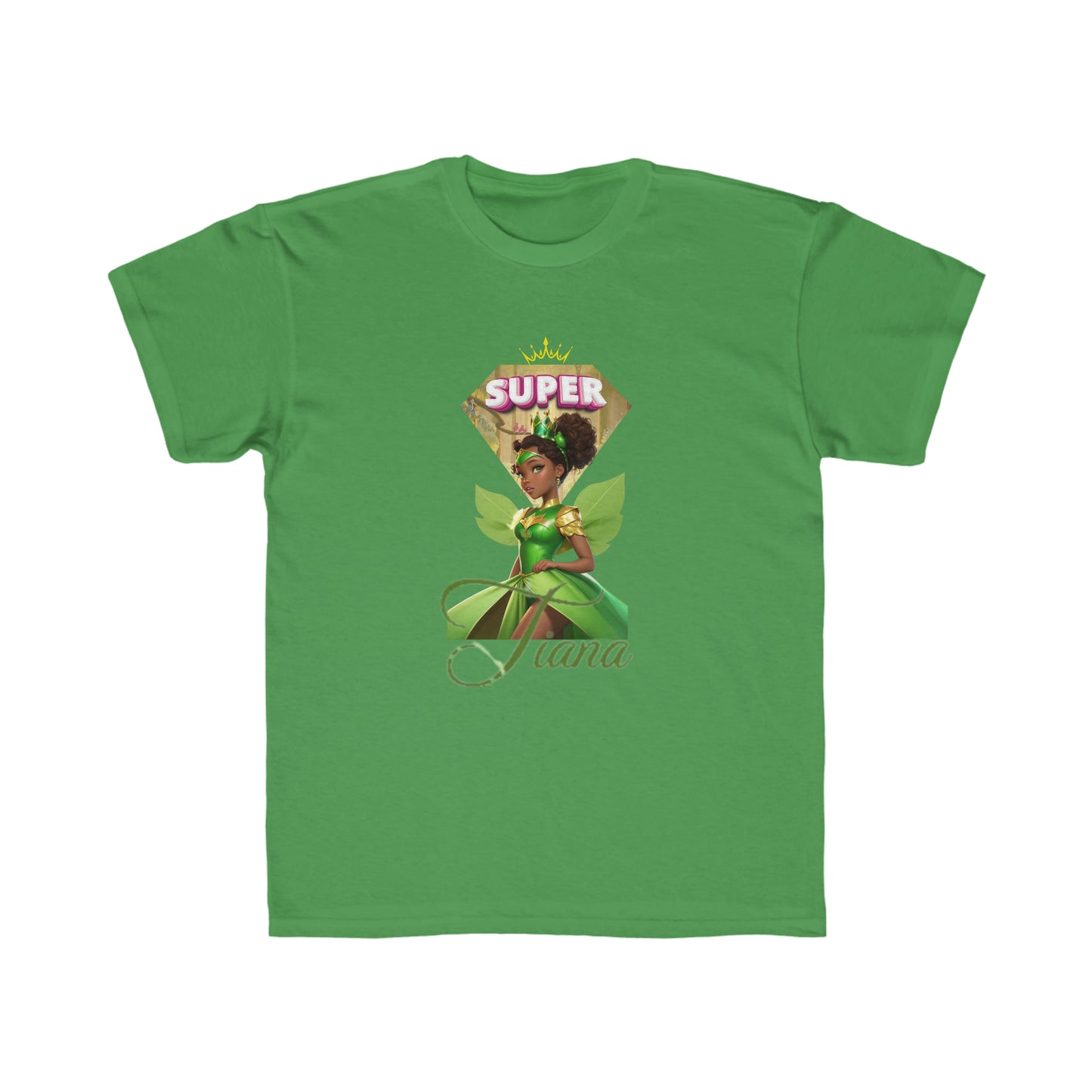 Camiseta de corte regular para niños - Princesas Heroína Tiana